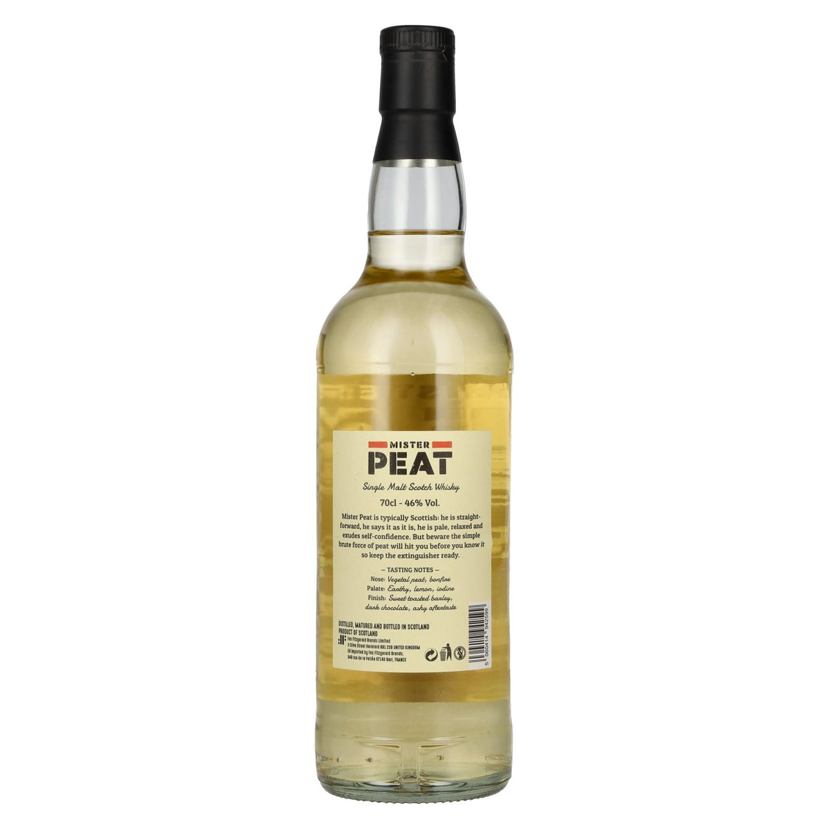 Mr. Peat Heavily Peated Single Malt Scotch Whisky 46% Vol. 0,7l