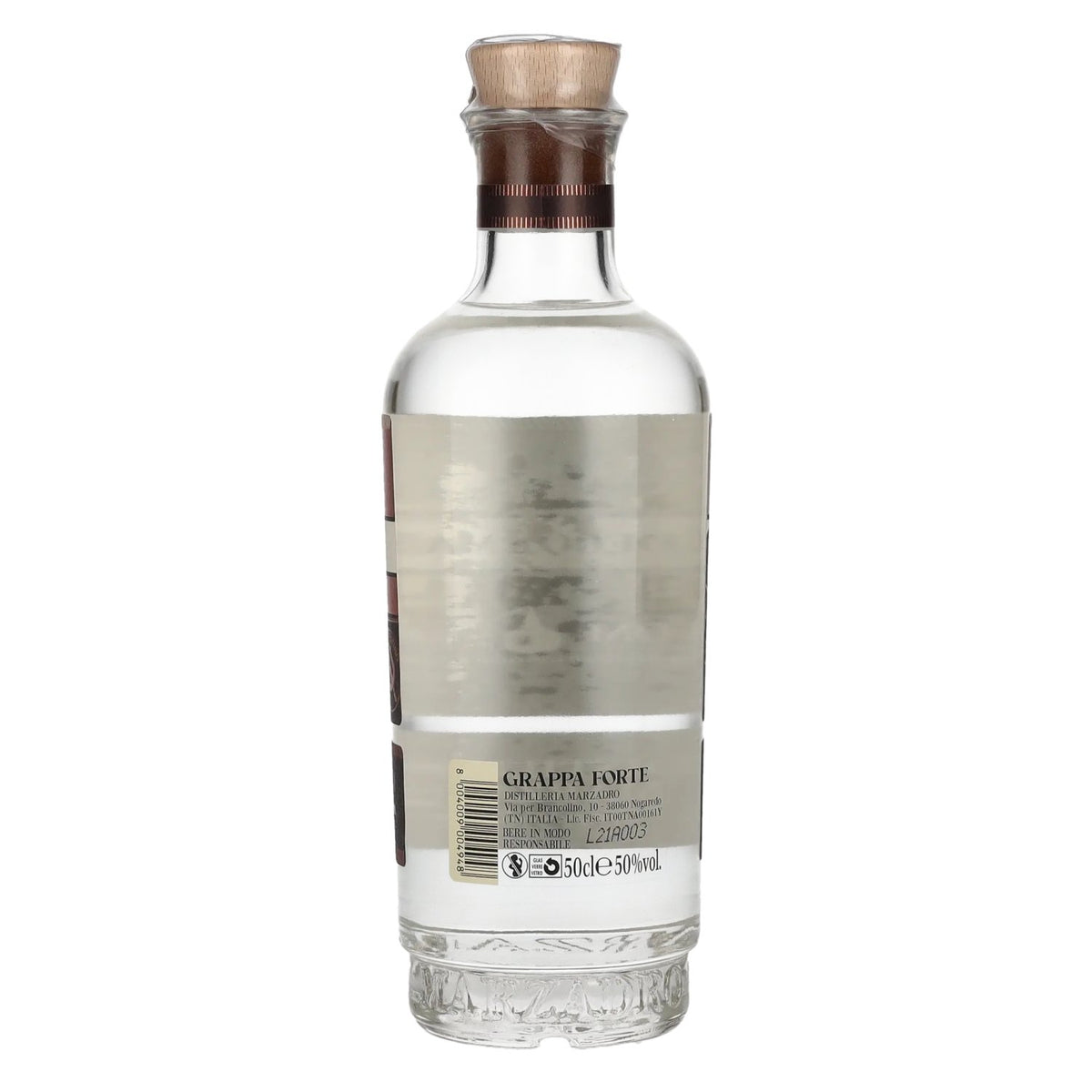 Marzadro FORTE Grappa 50% Vol. 0,5l
