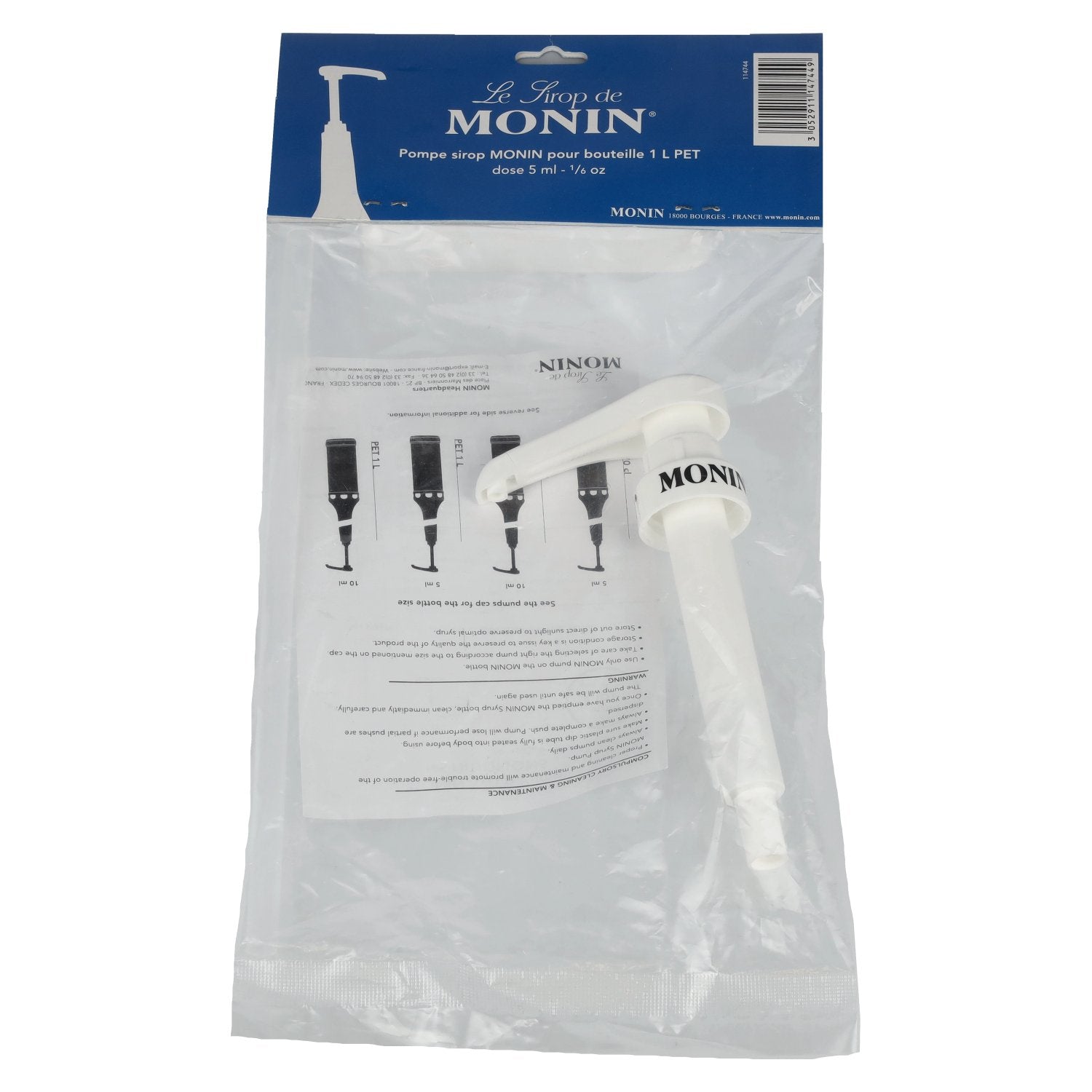 Pompe Monin pour sirop 1l