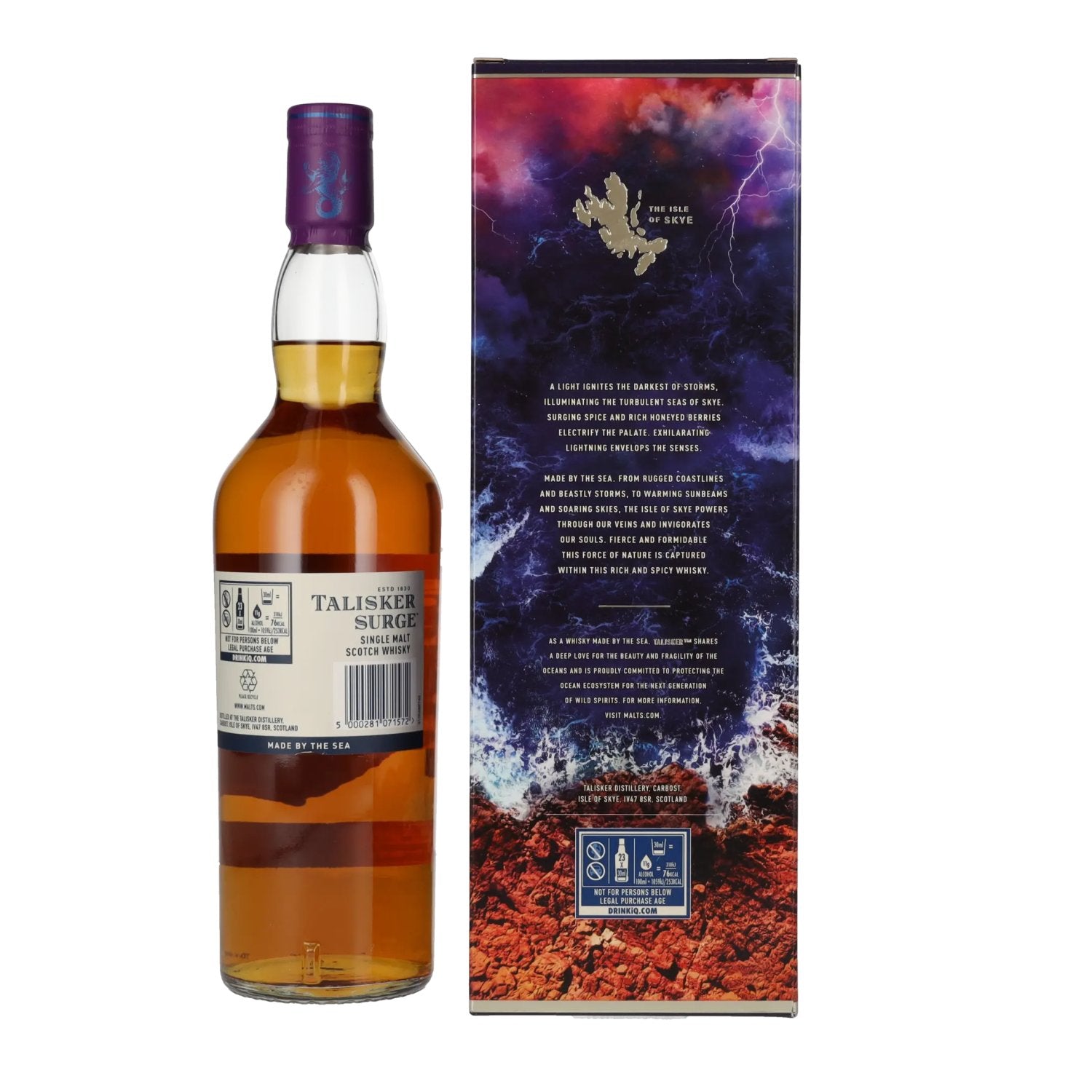 Talisker SURGE Single Malt Scotch Whisky 45,8% Vol. 0,7l in gift box