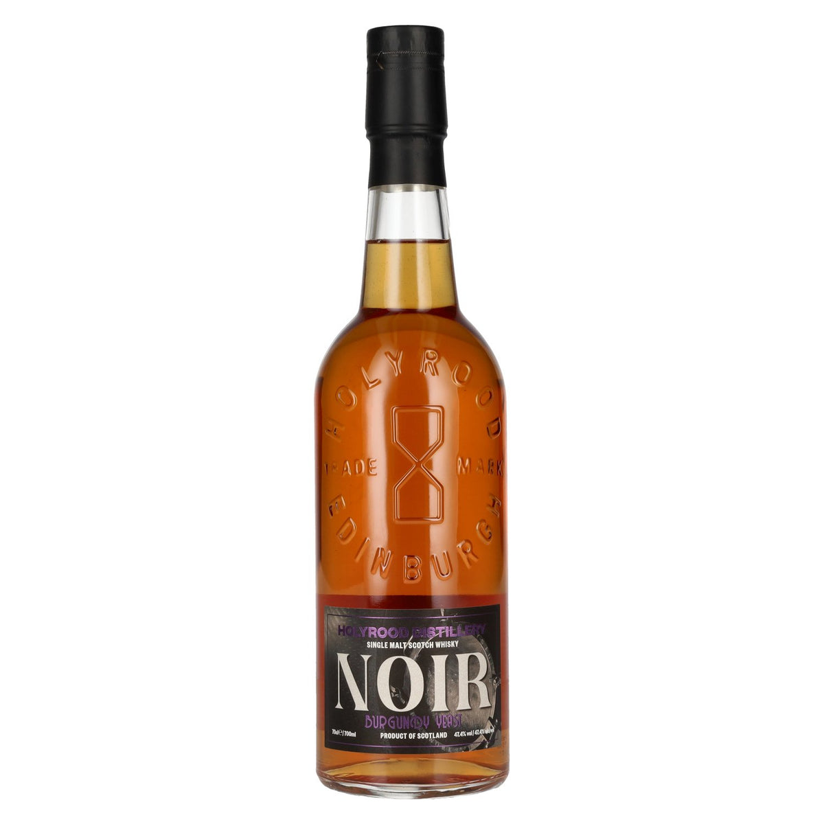 Holyrood Distillery NOIR Burgundy Yeast Single Malt Scotch Whisky 47.4% ABV 0.7l