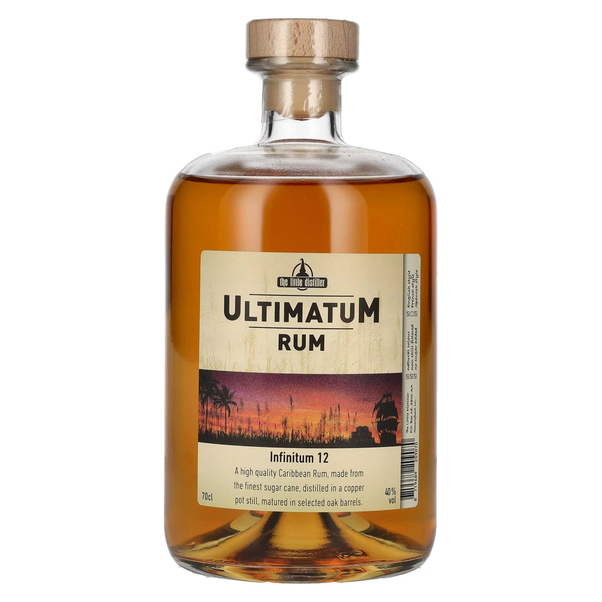 UltimatuM Rum Infinitum 12 40% vol. 0,7l