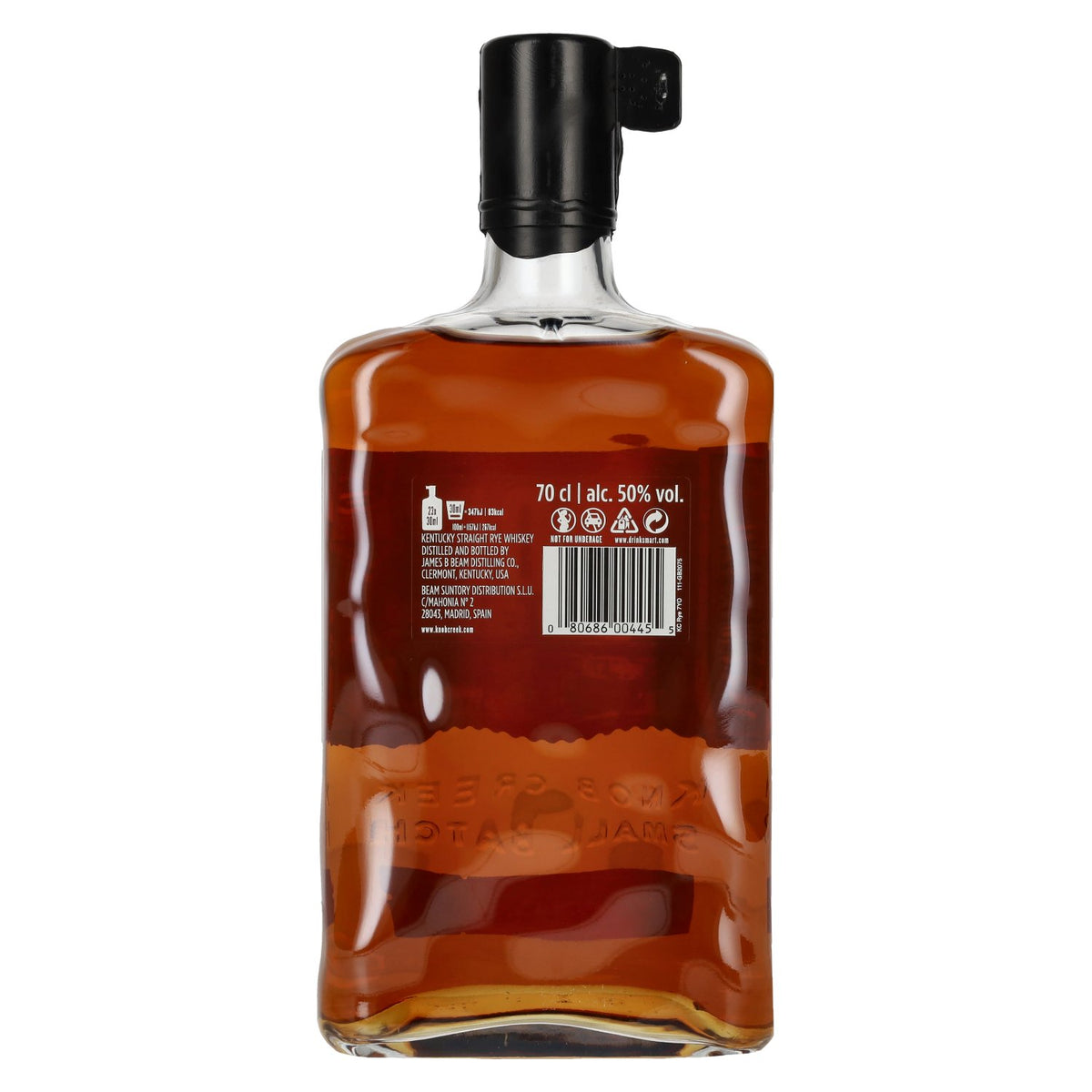 Knob Creek 7 Years Old Kentucky Straight RYE Whisky Small Batch 50% vol. 0.7 l