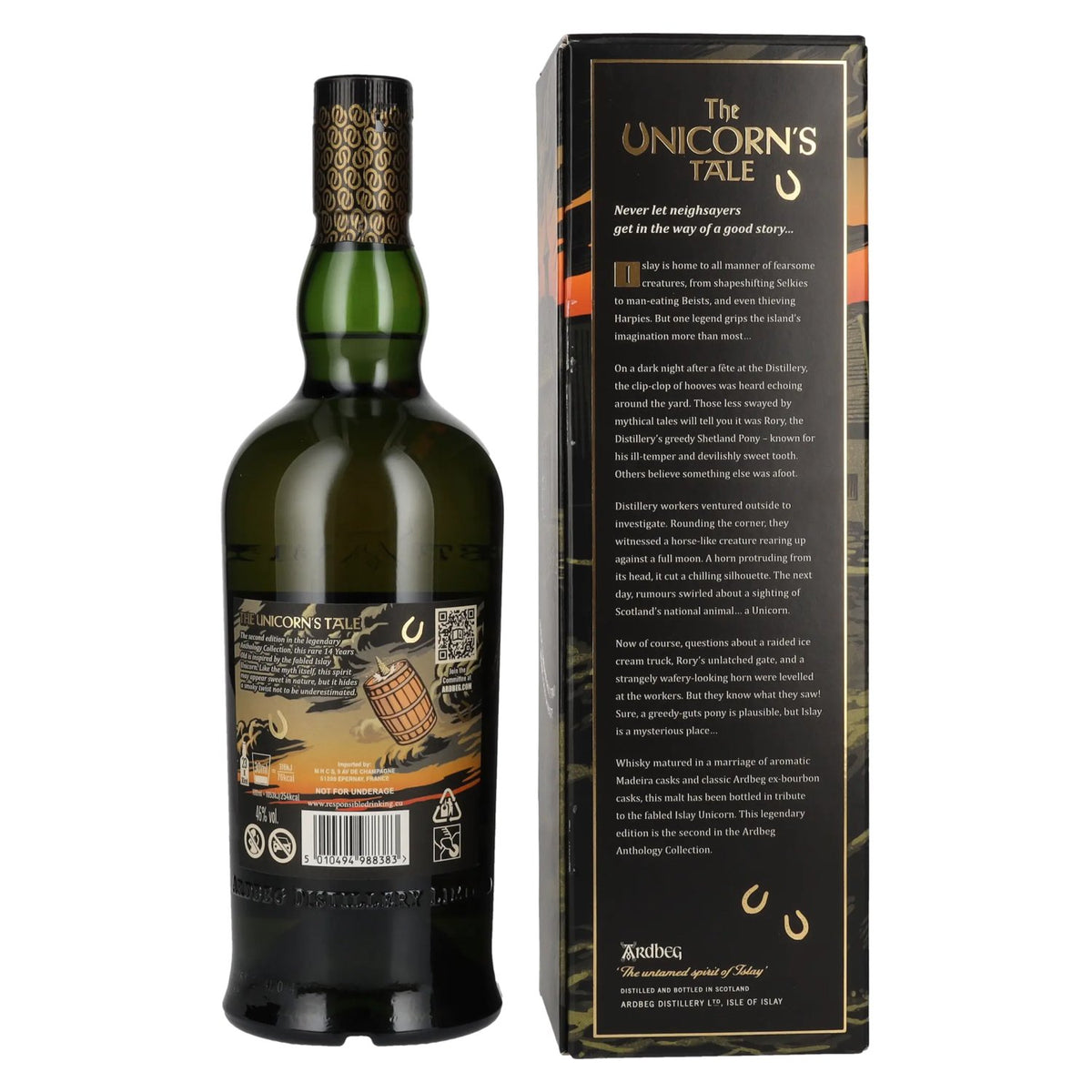 Ardbeg 14 Years Old The Ultimate Anthology The Unicorn's Tale Islay Single Malt 46% Vol. 0,7l in Geschenkbox