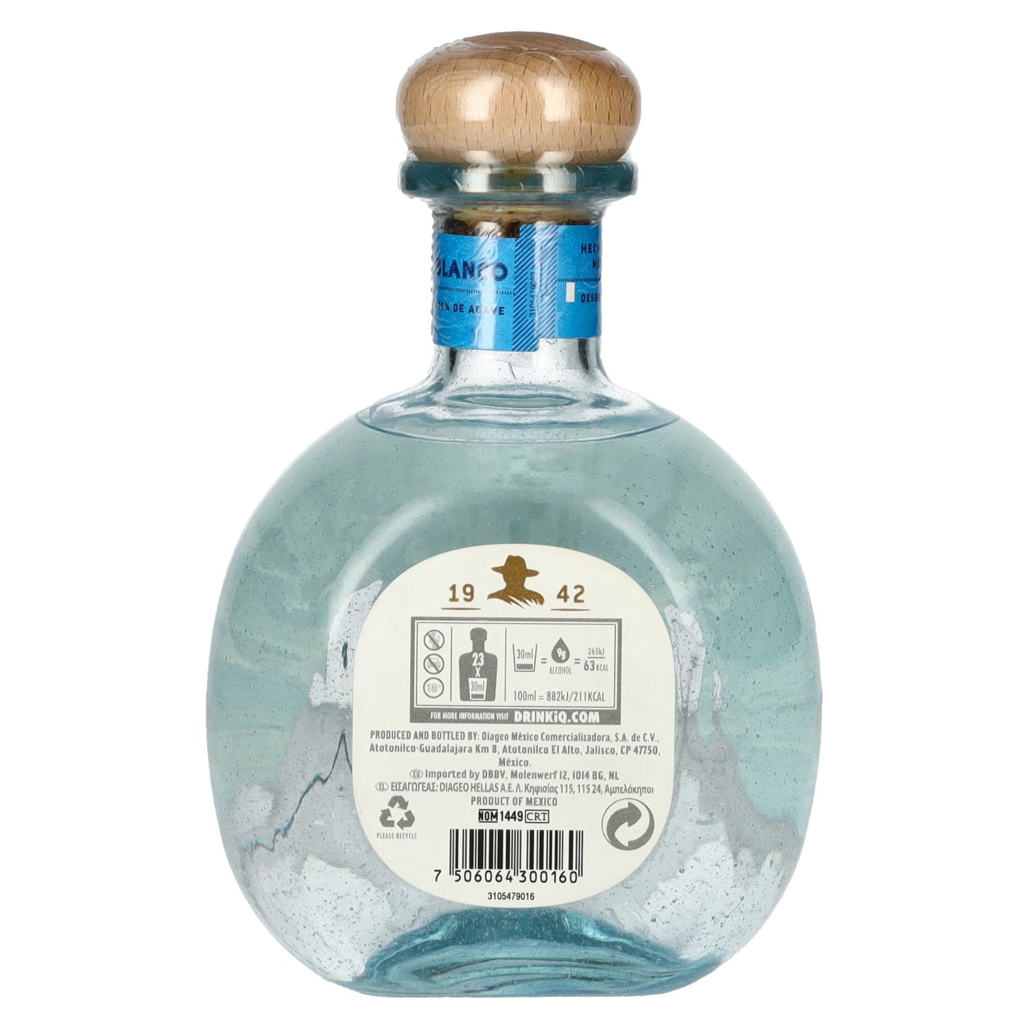 Don Julio Tequila Blanco 100% Agave 38% Vol. 0,7l