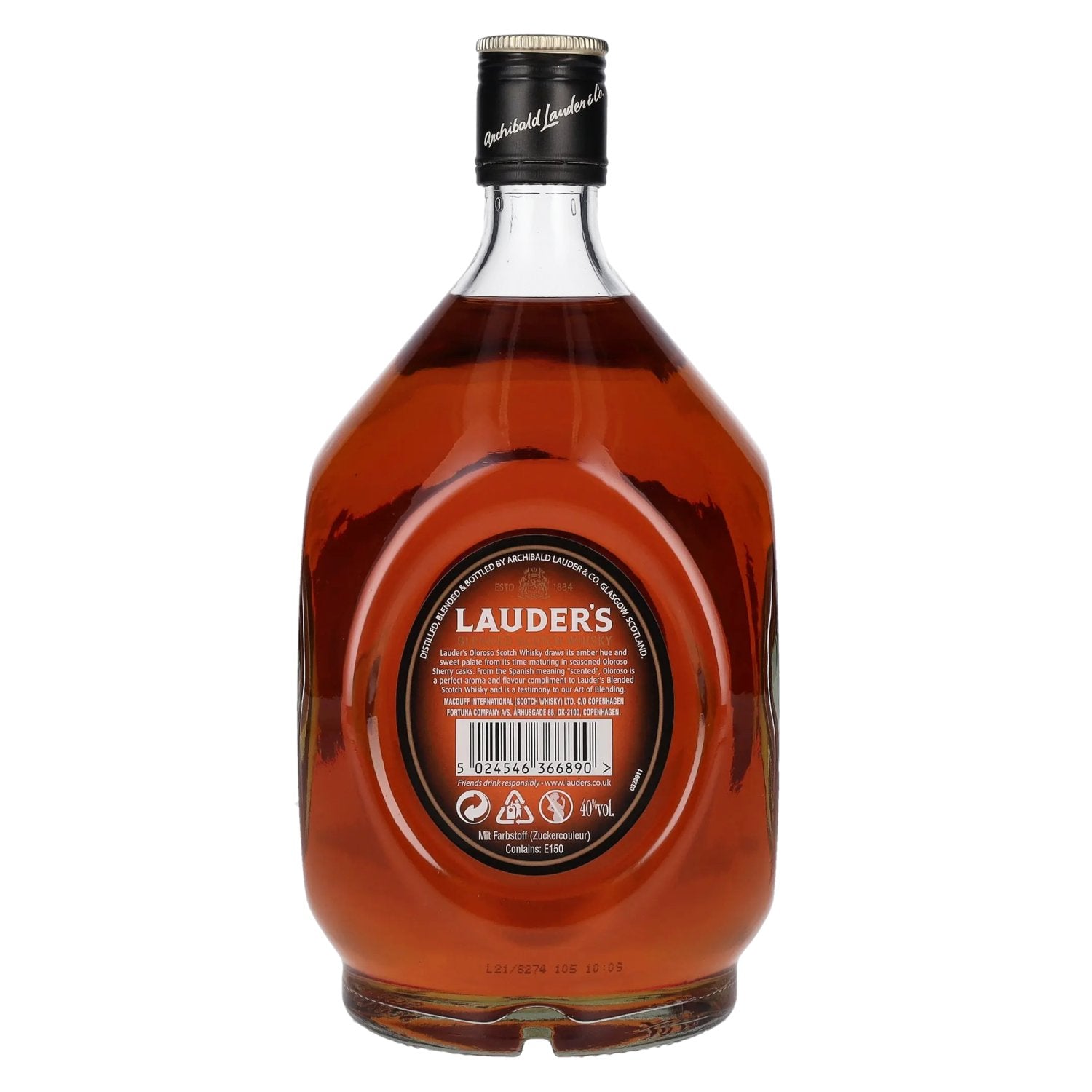 Lauder's OLOROSO CASK Blended Scotch Whisky 40% Vol. 1l
