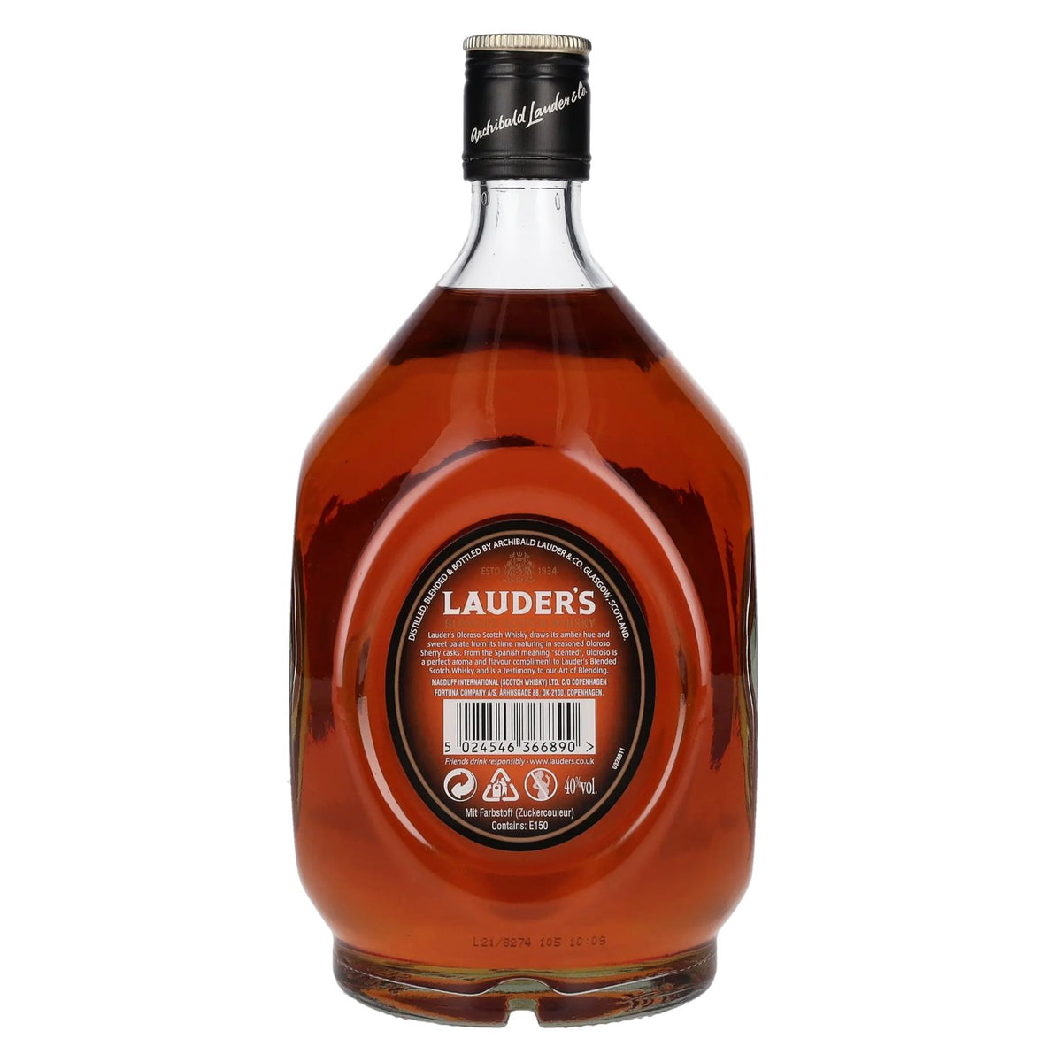 Lauder's OLOROSO CASK Blended Scotch Whisky 40% Vol. 1l