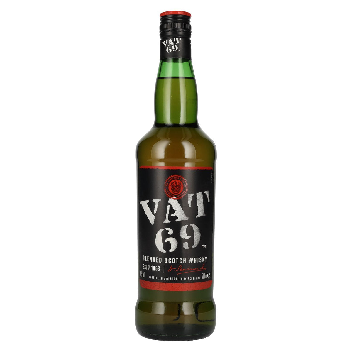 VAT 69 Blended Scotch Whisky 40% vol. 0,7l