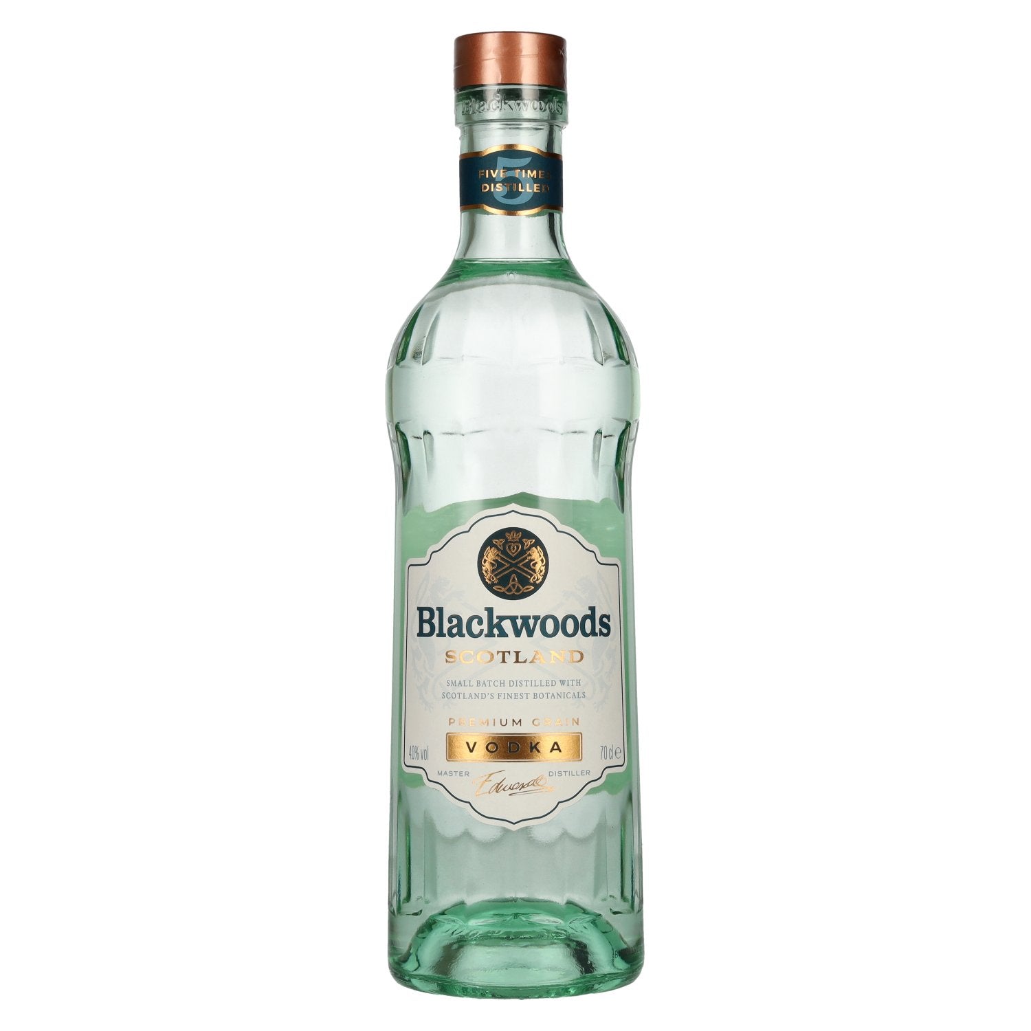 Blackwoods Premium Grain Vodka 40% Vol. 0,7l