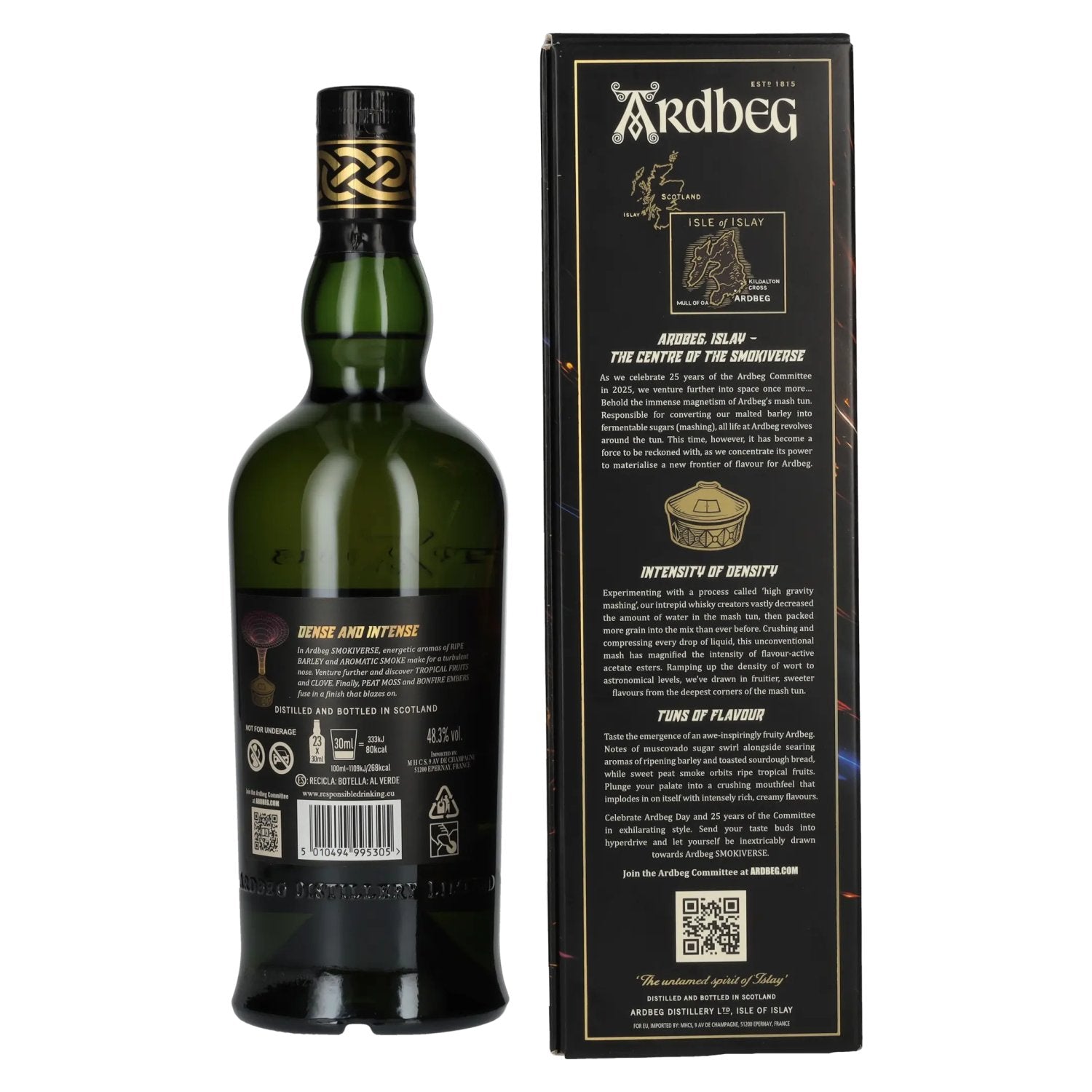 Ardbeg Smokiverse The Ultimate Islay Single Malt Scotch Whisky 48,3% Vol. 0,7l en coffret cadeau