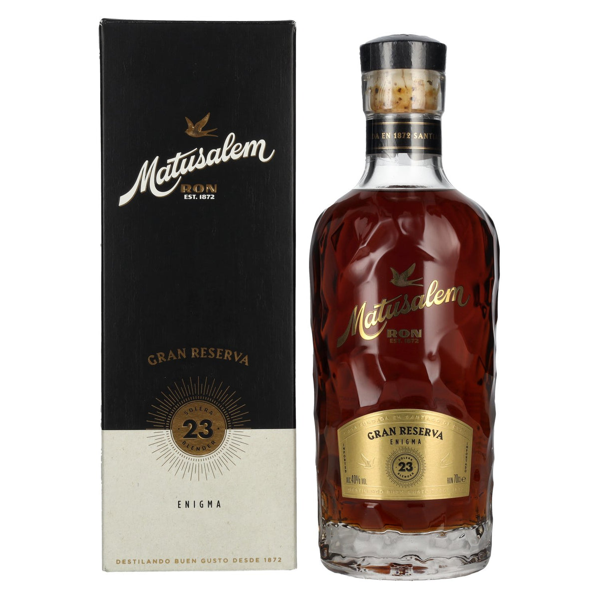 Ron Matusalem 23 Solera Gran Reserva ENIGMA Rum 40% Vol. 0,7l in gift box