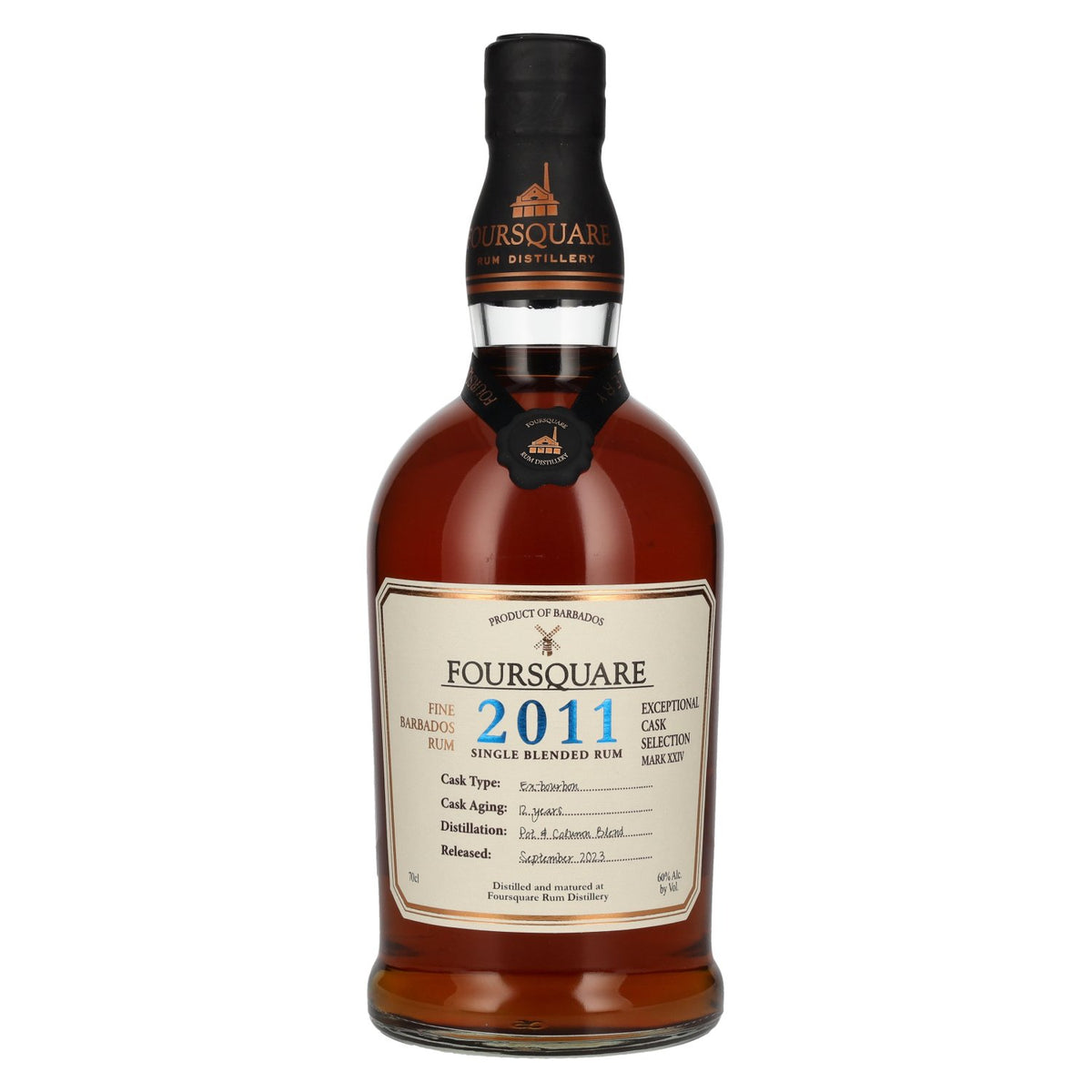 Foursquare 12 Years Old Exceptional Cask SELECTION MARK XXIV 2011 60% Vol. 0,7l
