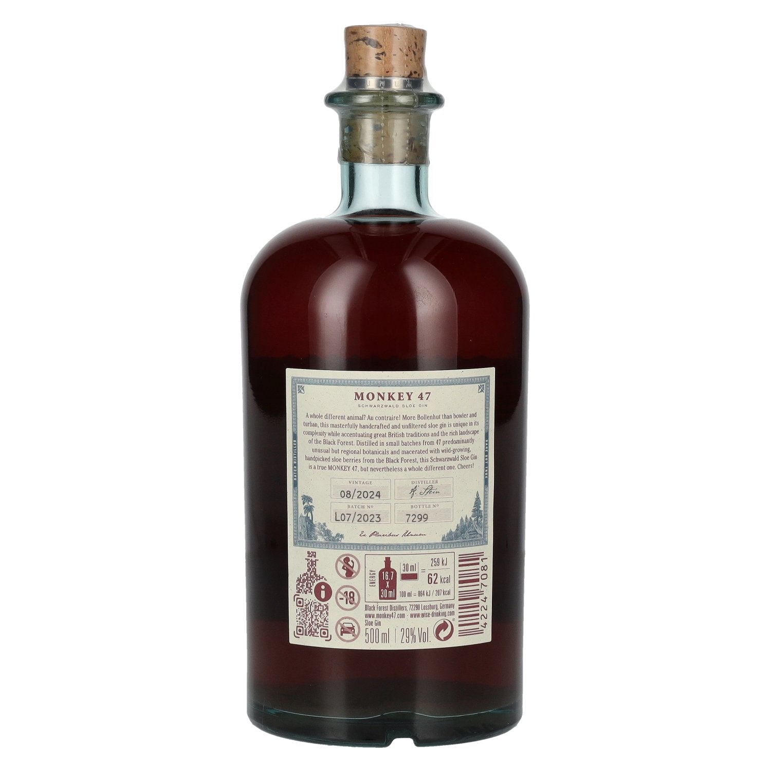 Monkey 47 Forêt Noire Sloe Gin 29% Vol. 0,5l
