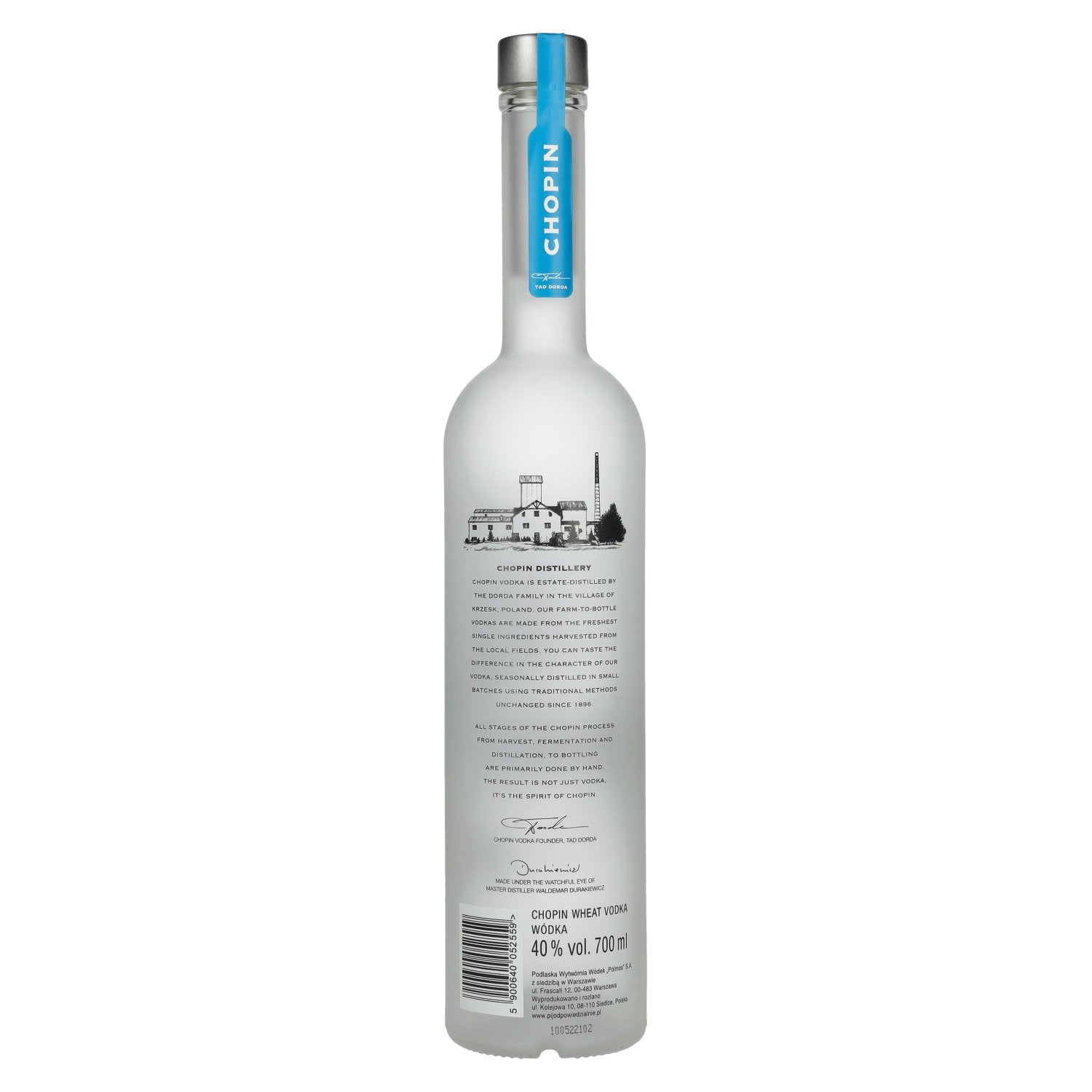 Chopin Wheat Vodka 40% vol. 0,7l