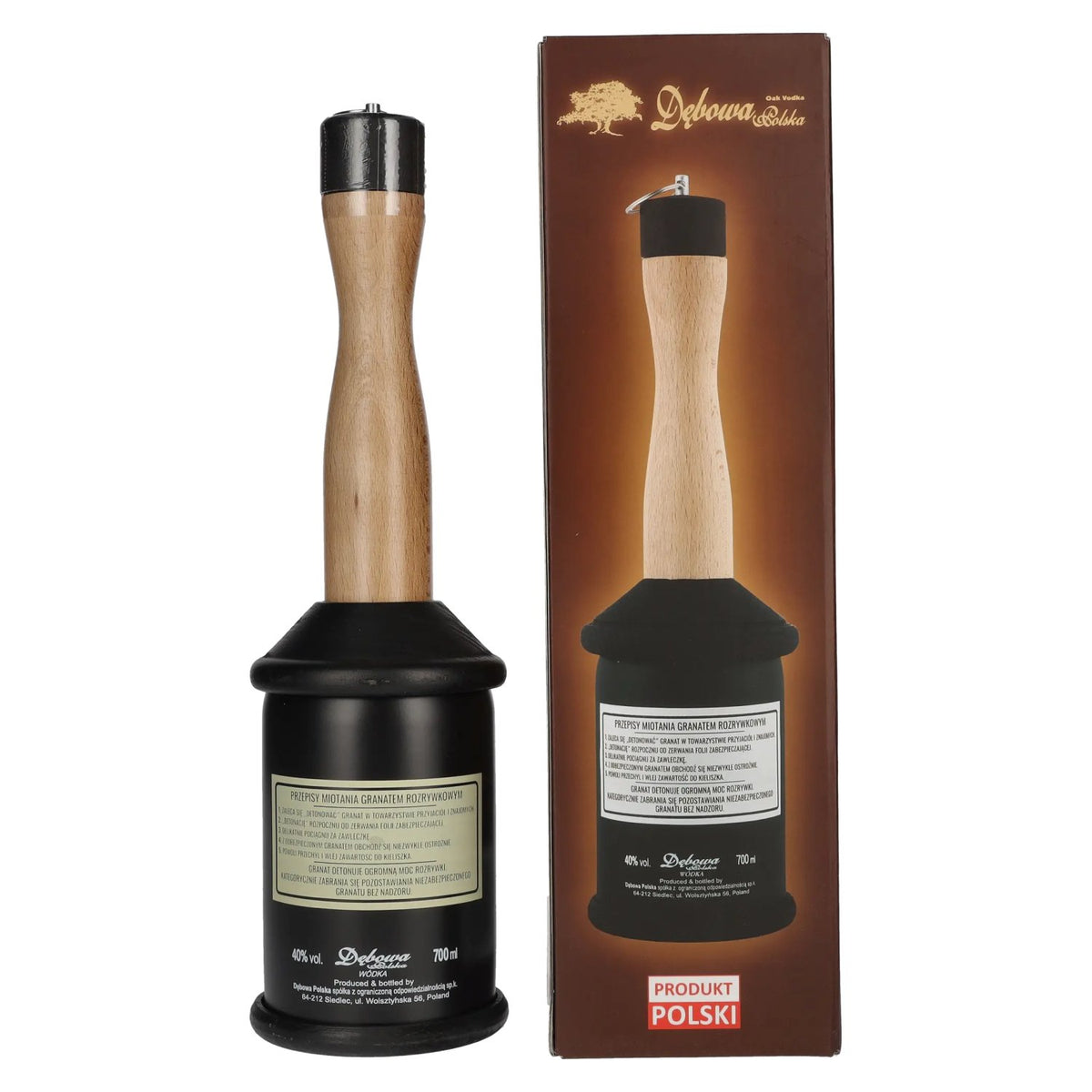 Debowa Wódka Rozrywkowy G-7 Garnet 40% Vol. 0,7l in gift box