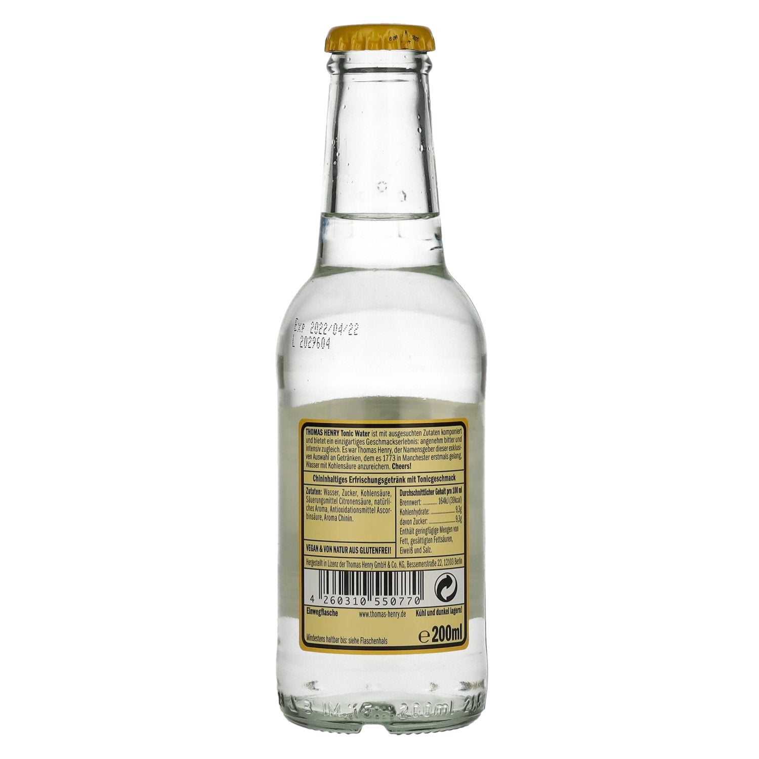 Thomas Henry Tonic Water 24x0,2l