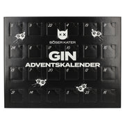 Calendrier de l'Avent « Böser Kater » au gin, 36,9 % vol., 24 x 0,025 l