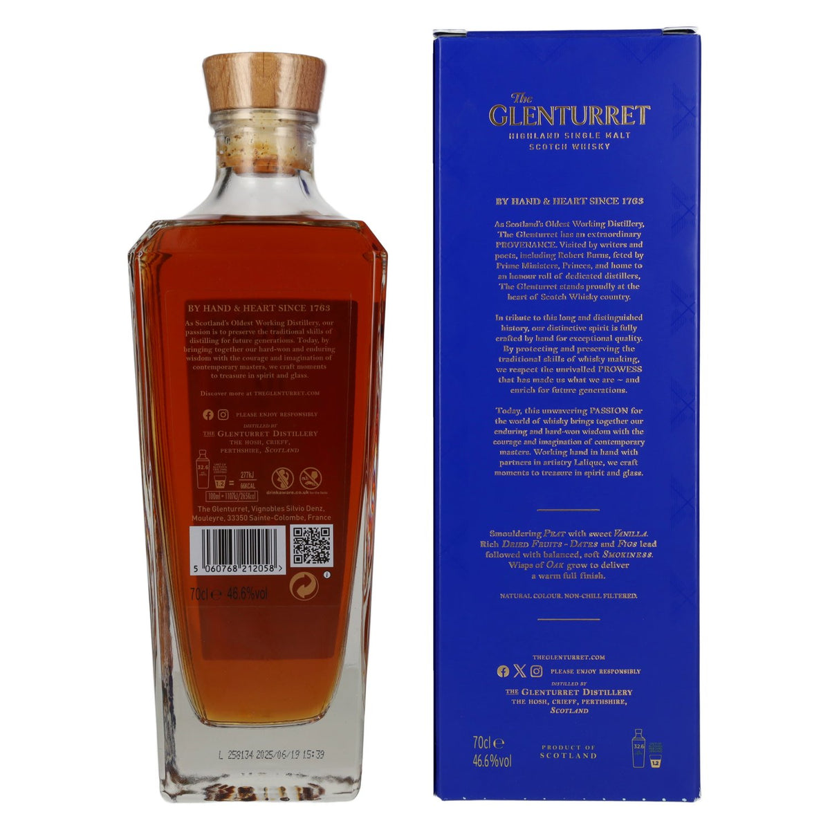 The Glenturret 10 Years Old PEAT Smoked Release 2025 46,6% Vol. 0,7l in gift box