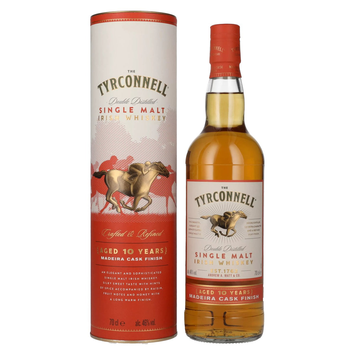 The Tyrconnell 10 Years Old Madeira Cask 46% Vol. 0,7l en boîte cadeau