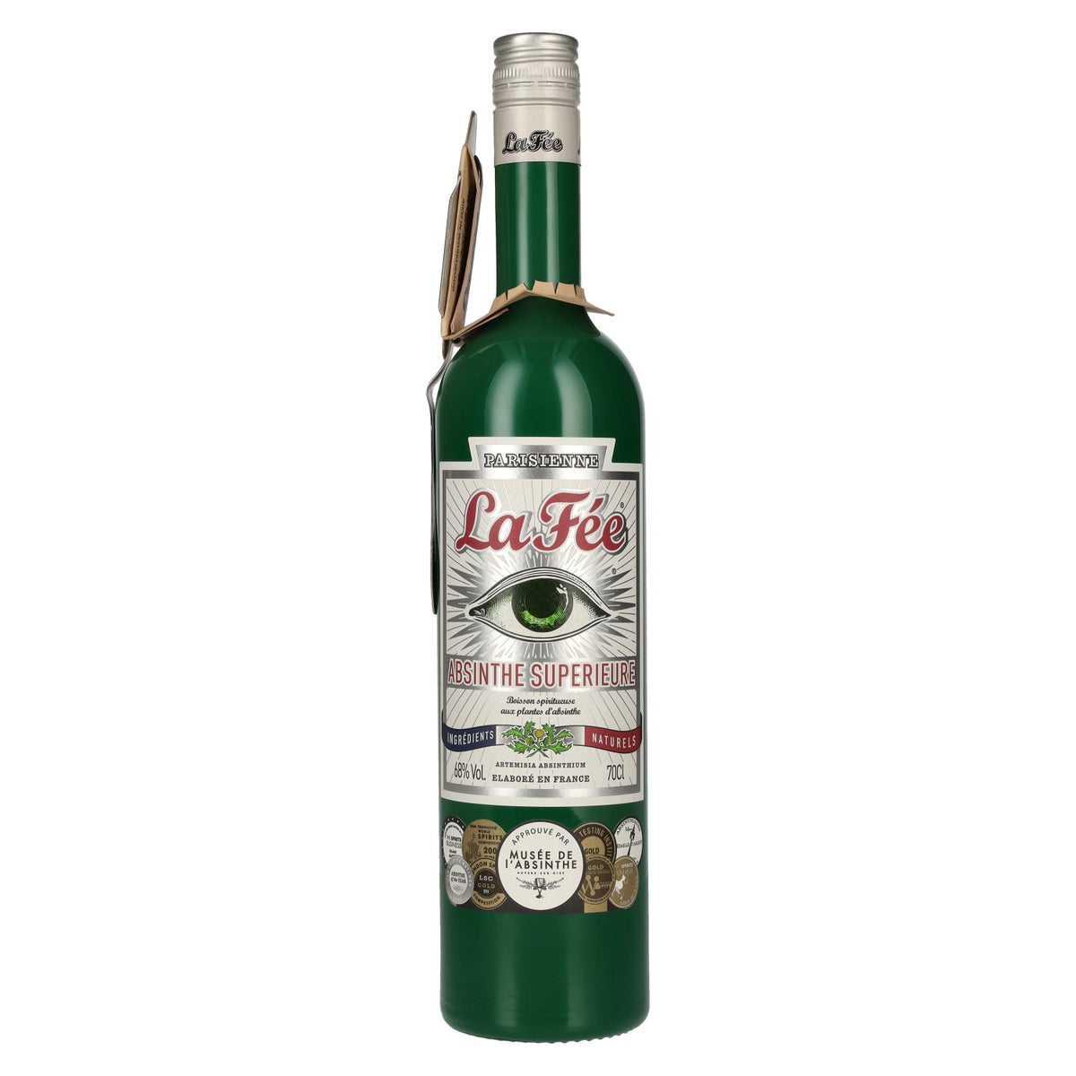 La Fée Absinthe Parisienne 68% Vol. 0,7l with absinthe spoon