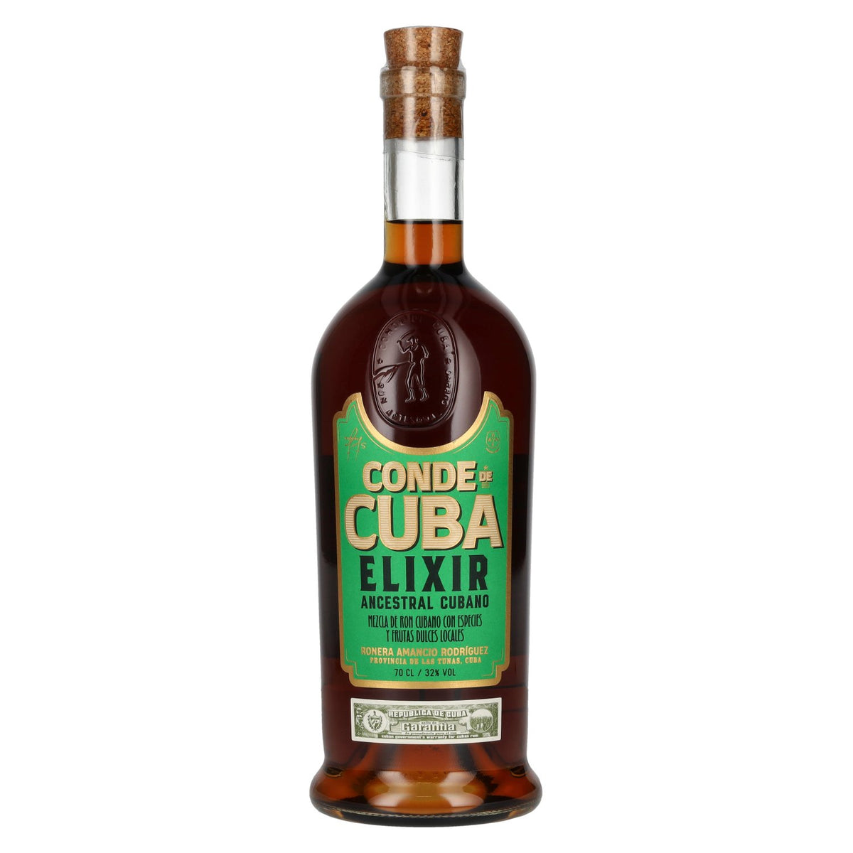 Conde de Cuba ELIXIR Ancestral Cubano 32 % vol. 0,7 l