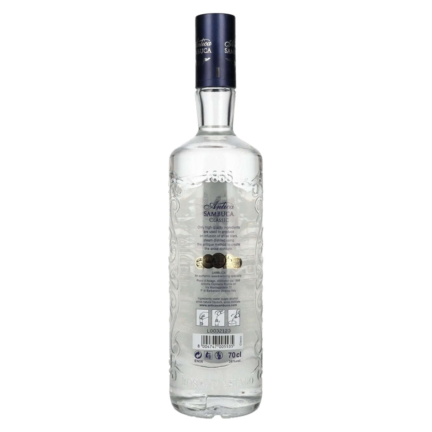 Antica Sambuca Classic 38% vol. 0,7l