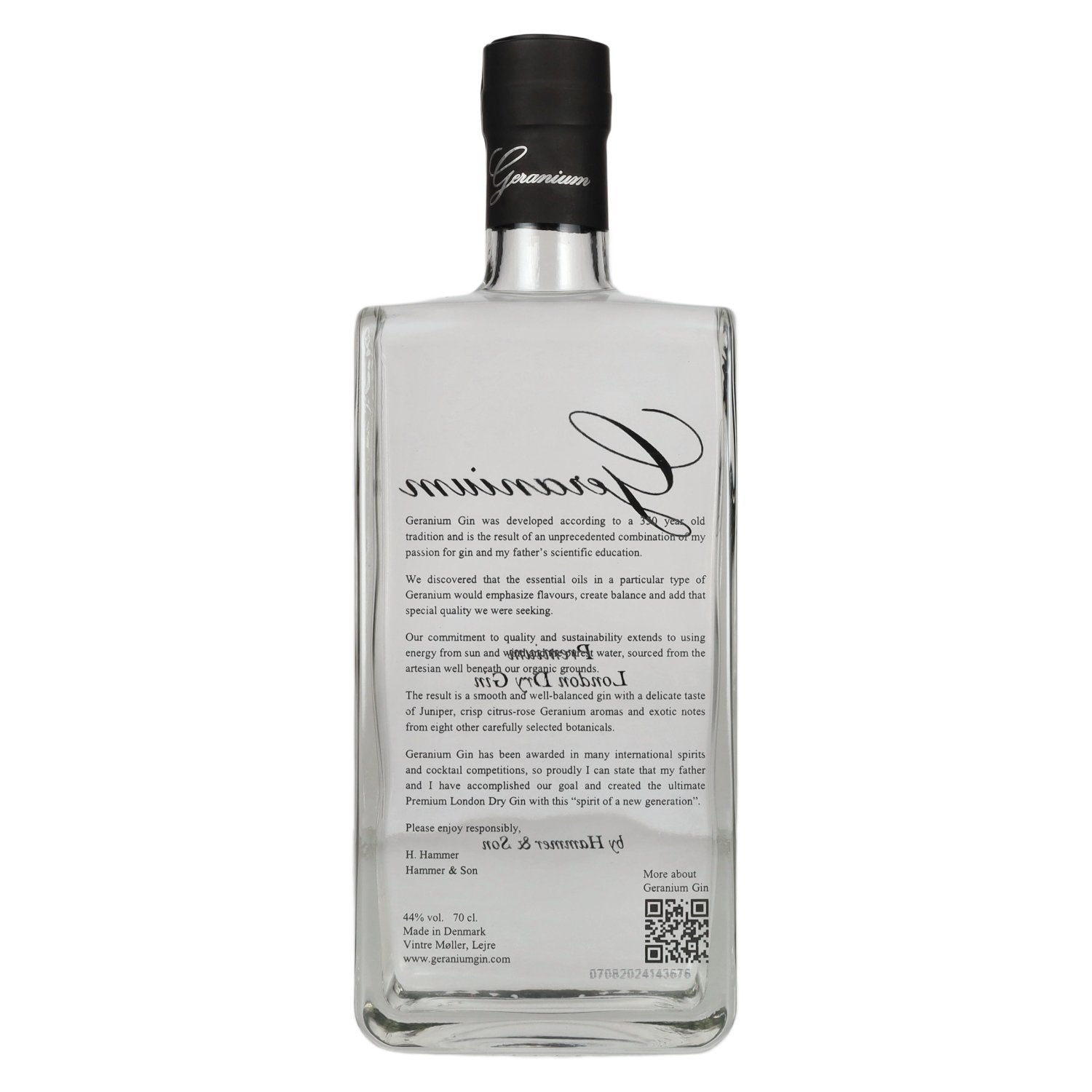 Geranium Premium London Dry Gin 44% vol. 0,7l