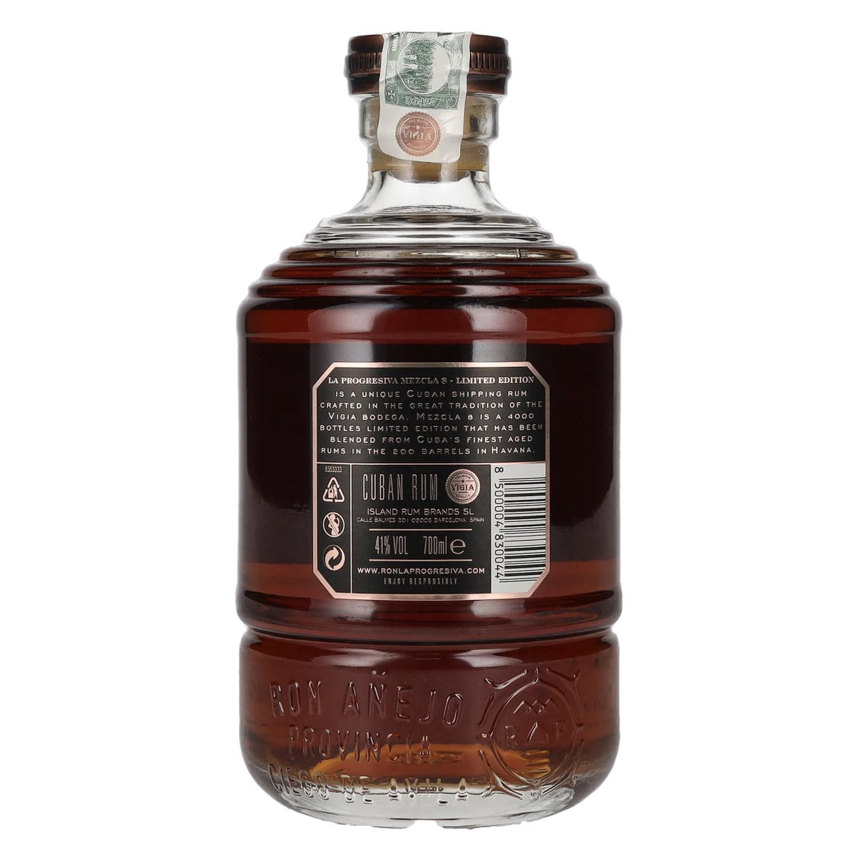 Ron La Progresiva De Vigia Mezcla 8 Limitada Rum 41% Vol. 0,7l