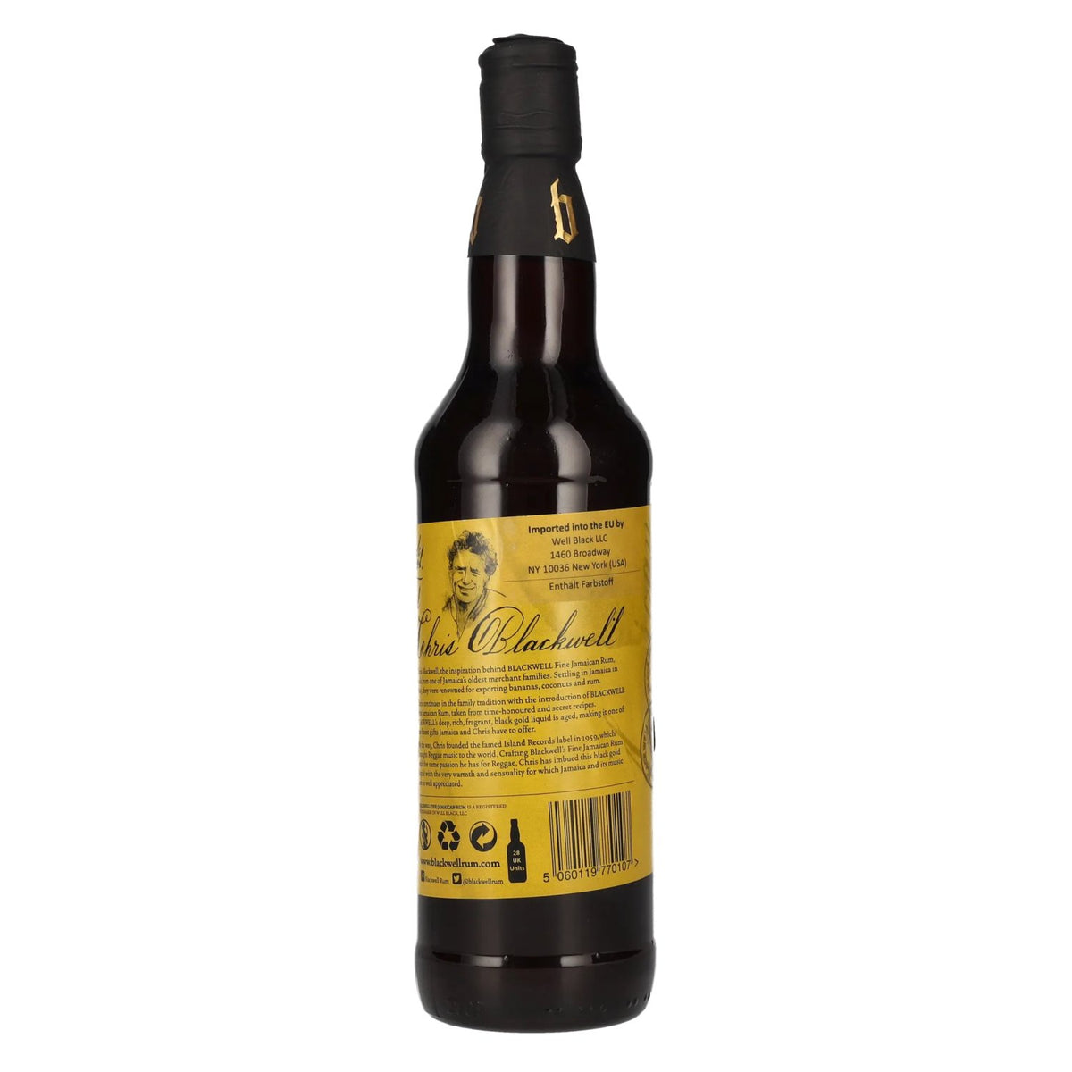 Blackwell Fine Jamaican Rum 40% Vol. 0,7l