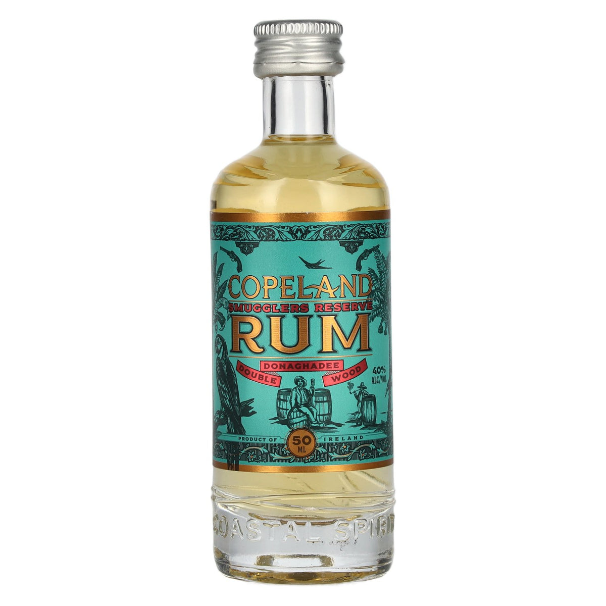 Rhum Copeland Smugglers Reserve Donaghadee Double Wood 40 % vol. 0,05 l