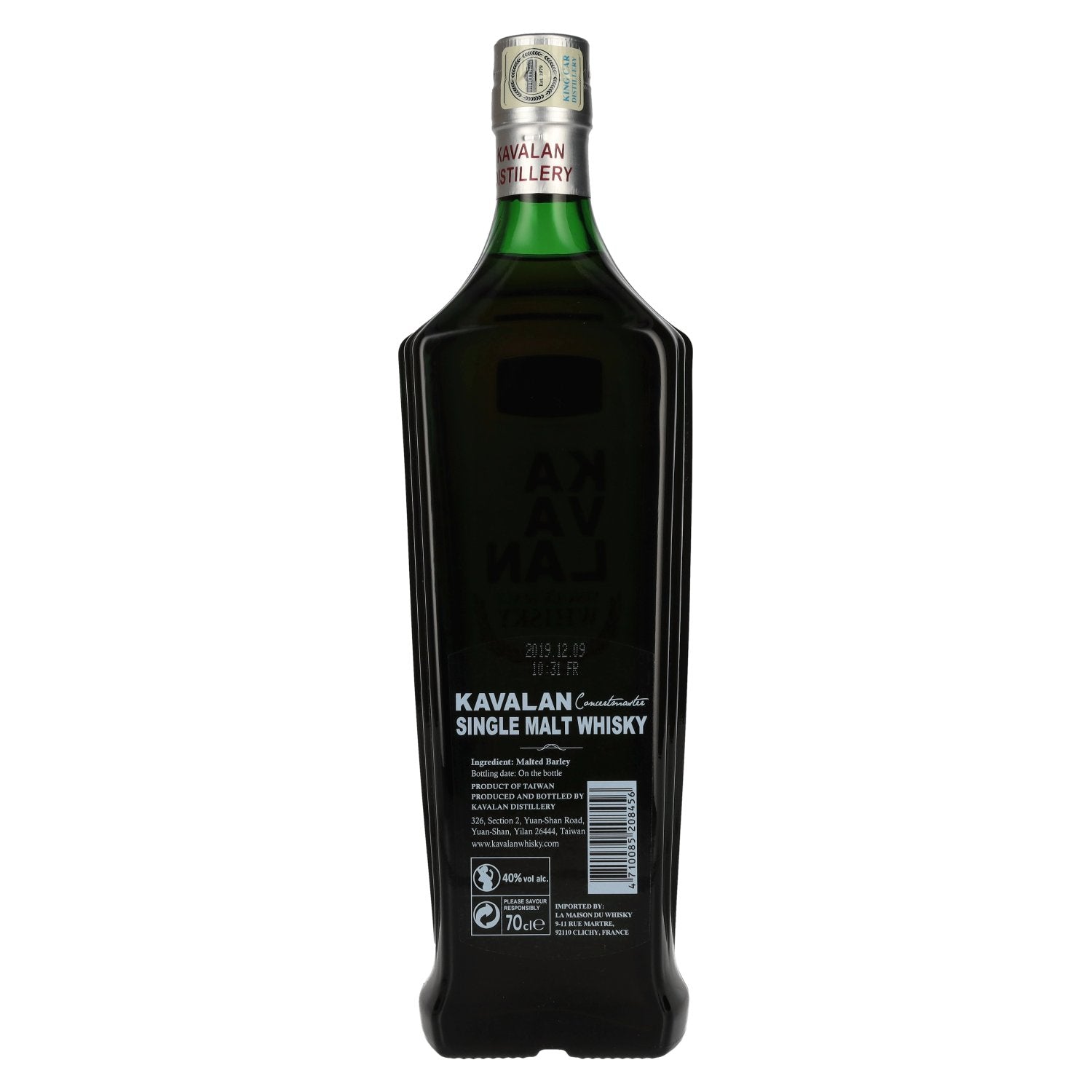 Kavalan CONCERTMASTER Port Cask Finish Single Malt Whisky 40% Vol. 0,7l