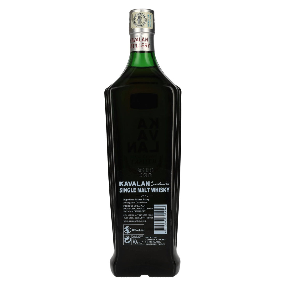 Kavalan CONCERTMASTER Port Cask Finish, whisky single malt, 40 % vol., 0,7 l