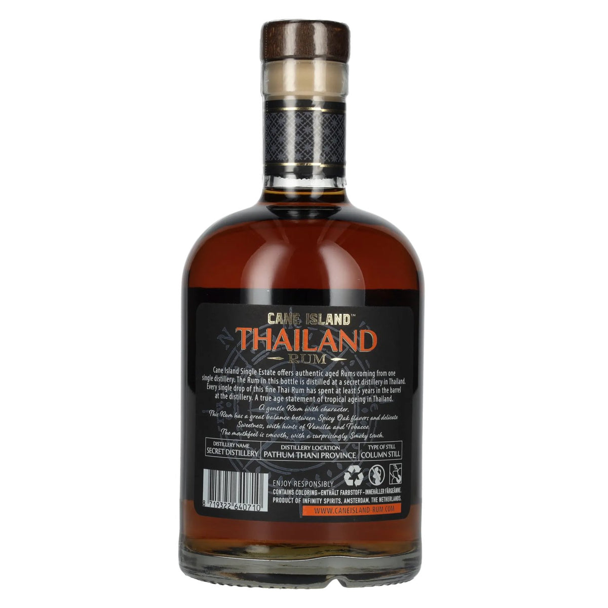 Cane Island THAILAND 5 Years Old Single Estate Rum 43% Vol. 0,7l