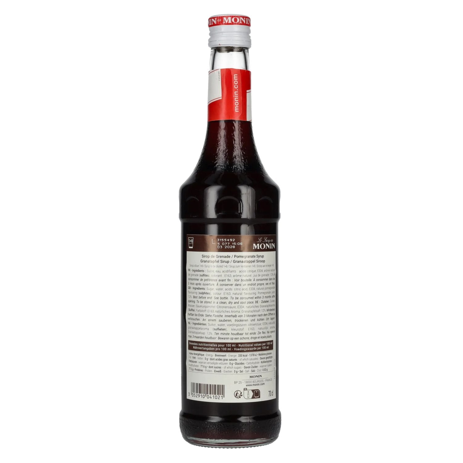 Le Sirop de Monin GRANATAPFEL 0,7l