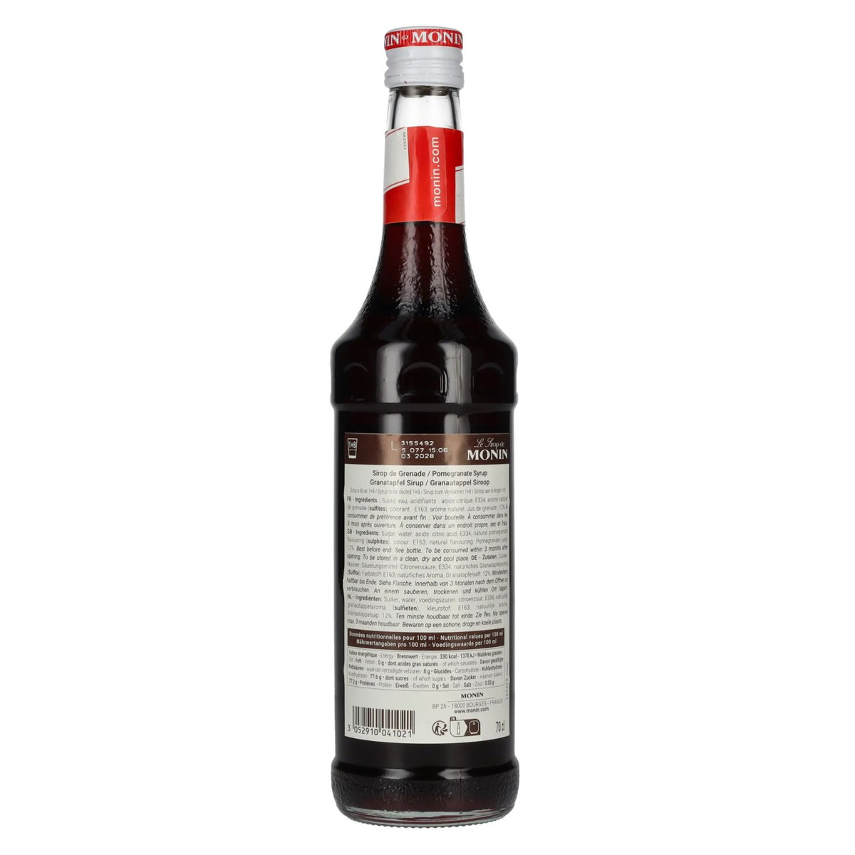 Le Sirop de Monin GRANATAPFEL 0,7l