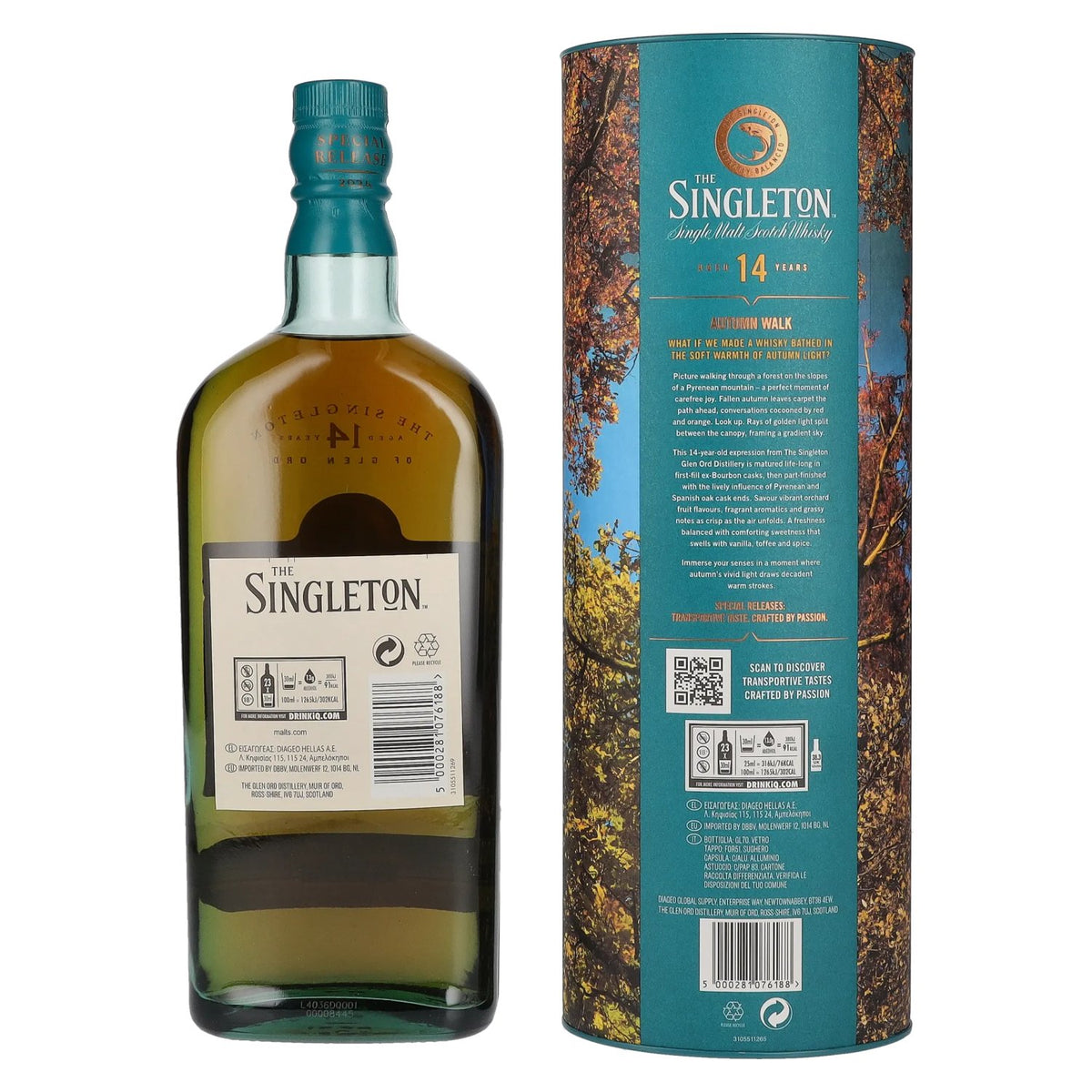 The Singleton 14 Years Old Glen Ord Autumn Walk Single Malt Special Release 2024 54,7% Vol. 0,7l in Geschenkbox