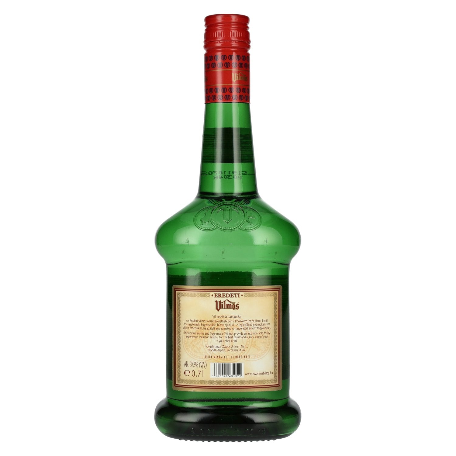 Vilmos Pear Brandy 37,5% Vol. 0,7l