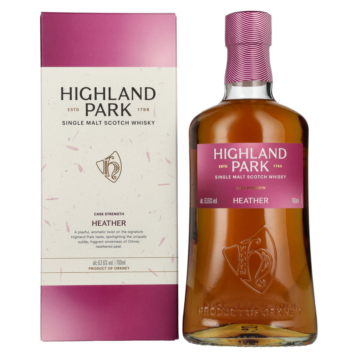 Highland Park HEATHER Cask Strength Single Malt Scotch Whisky 63,6% Vol. 0,7l in gift box