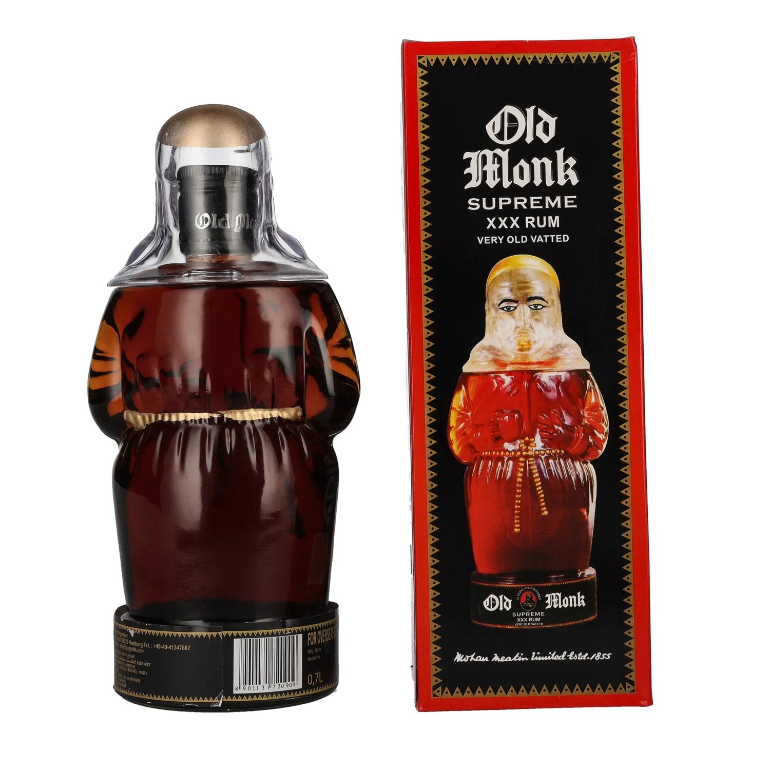 Old Monk Supreme XXX Rum 42,8% vol. 0,7l en boîte cadeau