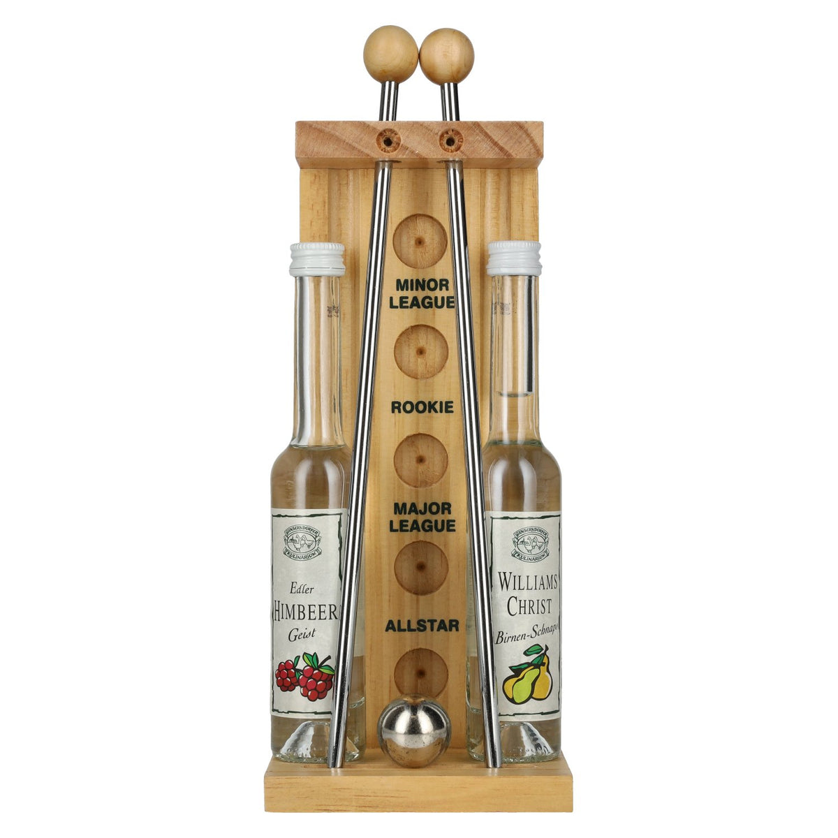 Horvath's GP Jeu de balle roulante avec eau-de-vie 38% vol. 2x0,04l