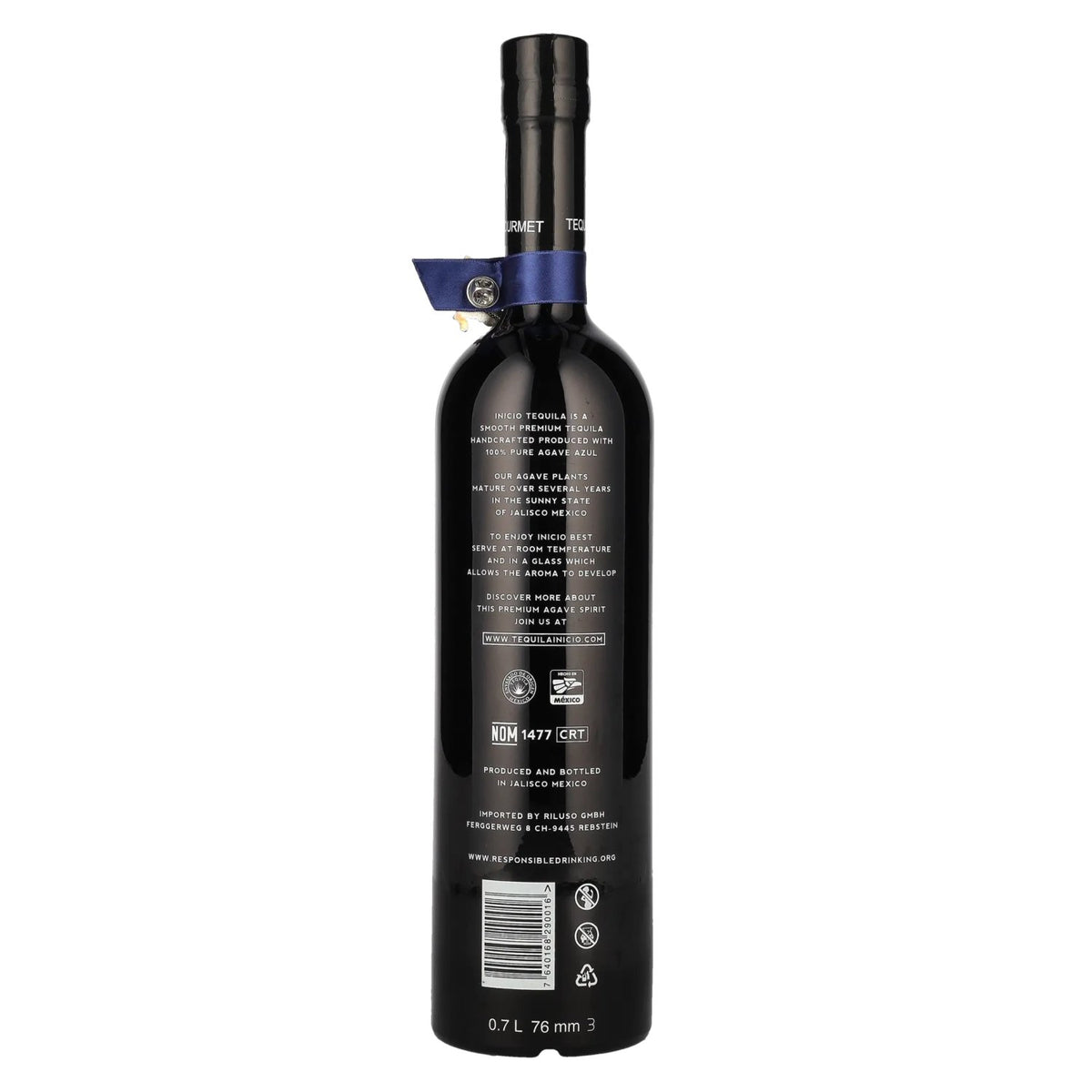 Inicio Tequila BLANCO 100 % agave bleu - LECHUZA 40 % vol. 0,7 l