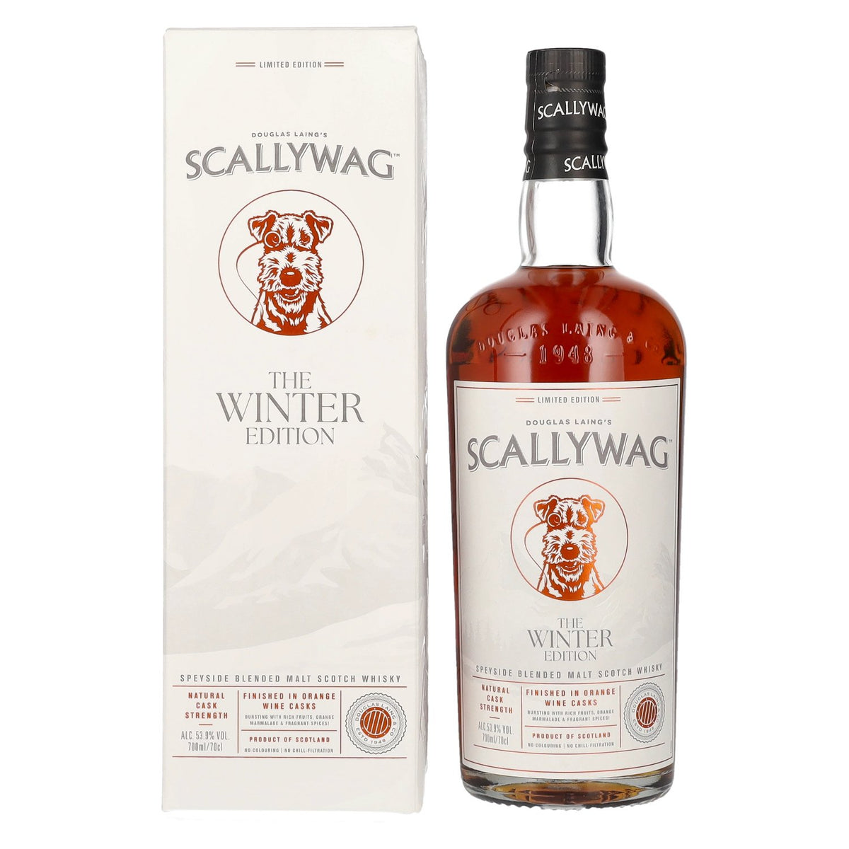 Douglas Laing Scallywag The Winter Edition 53,9% Vol. 0,7l in gift box