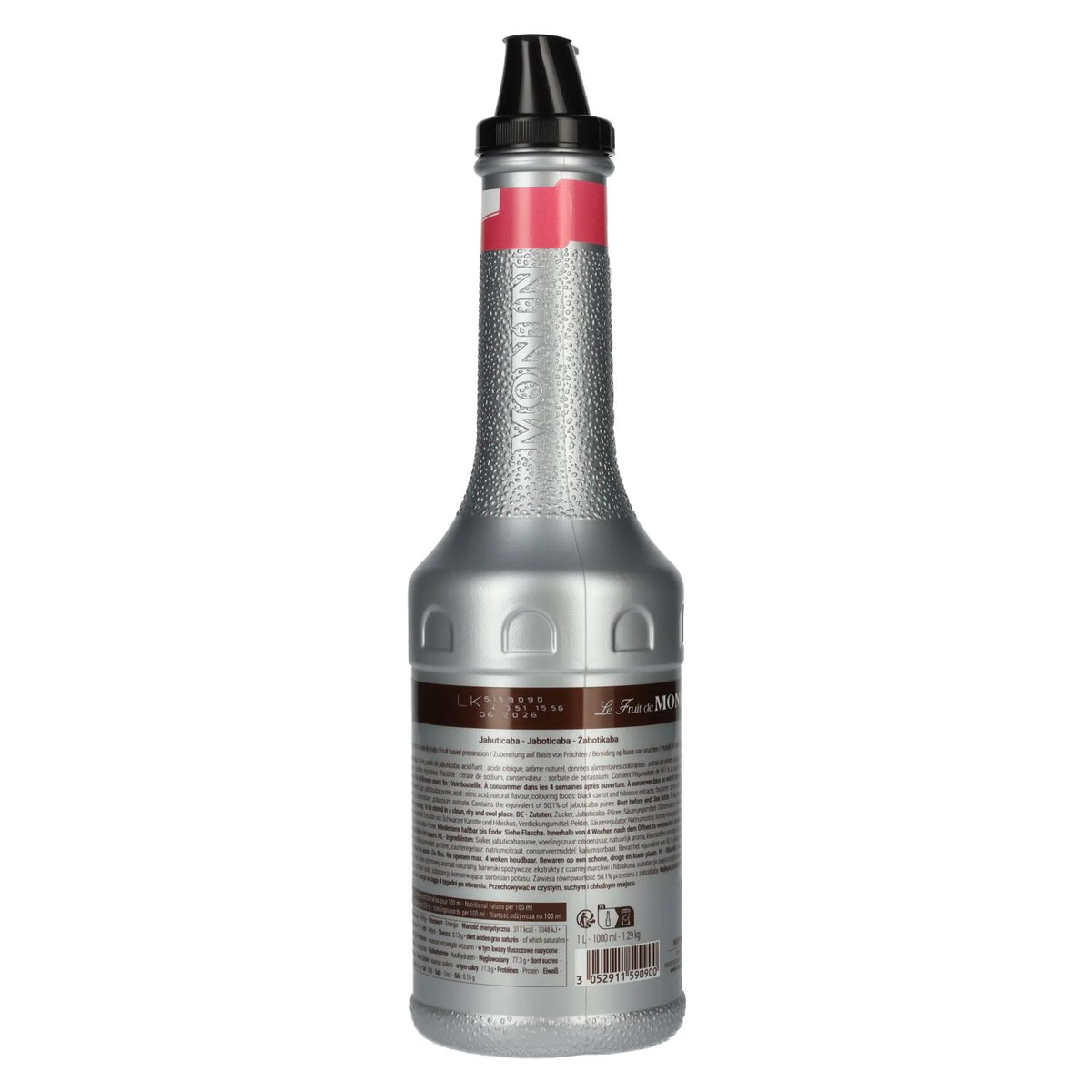 Monin Fruchtpüree BAUMSTAMMKIRSCHE 1l PET