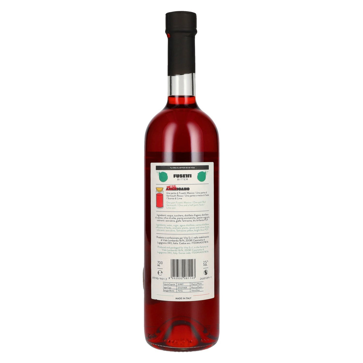 Fusetti Mexico 25 % vol. 0,7 l