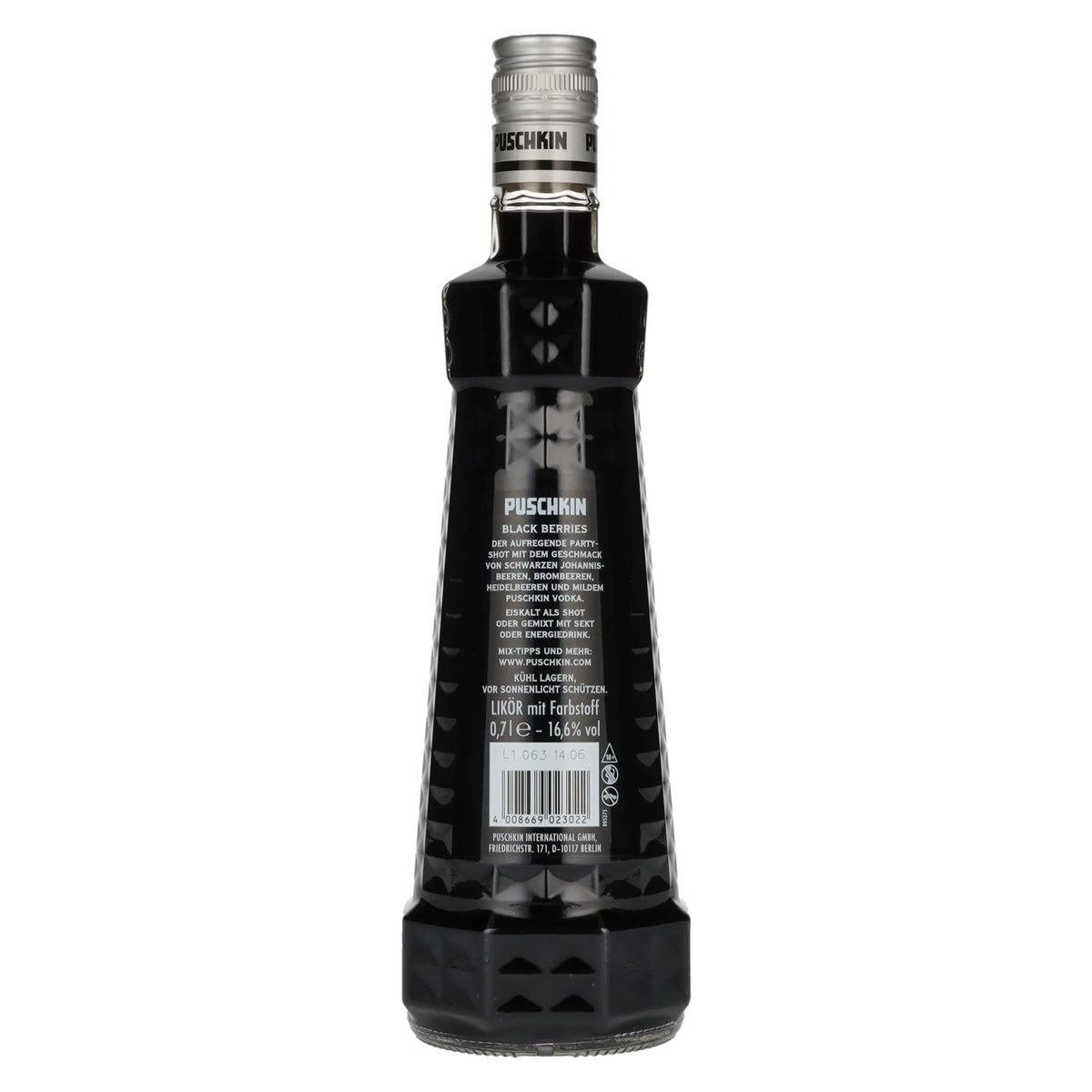 Puschkin Black Berries 16,6% Vol. 0,7l