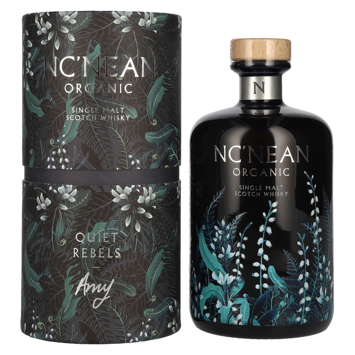 Nc'nean QUIET Rebels - Amy Single Malt Scotch Whisky 48,5% Vol. 0,7l in gift box