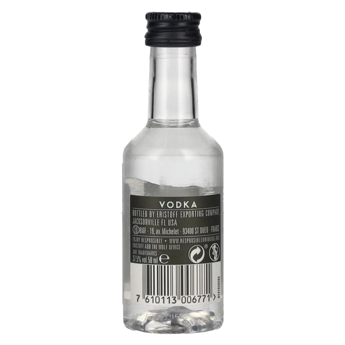 Eristoff Premium Vodka 37,5% Vol. 0,05l PET