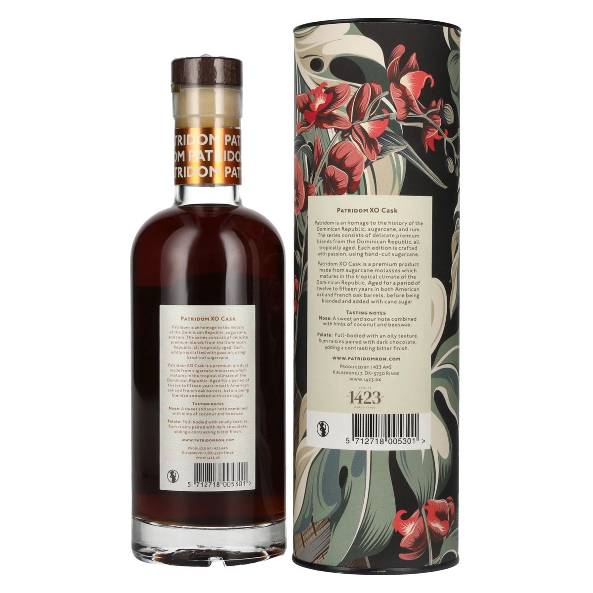 Patridom XO Cask Premium Spirit Drink 65% Vol. 0,5l in Geschenkbox