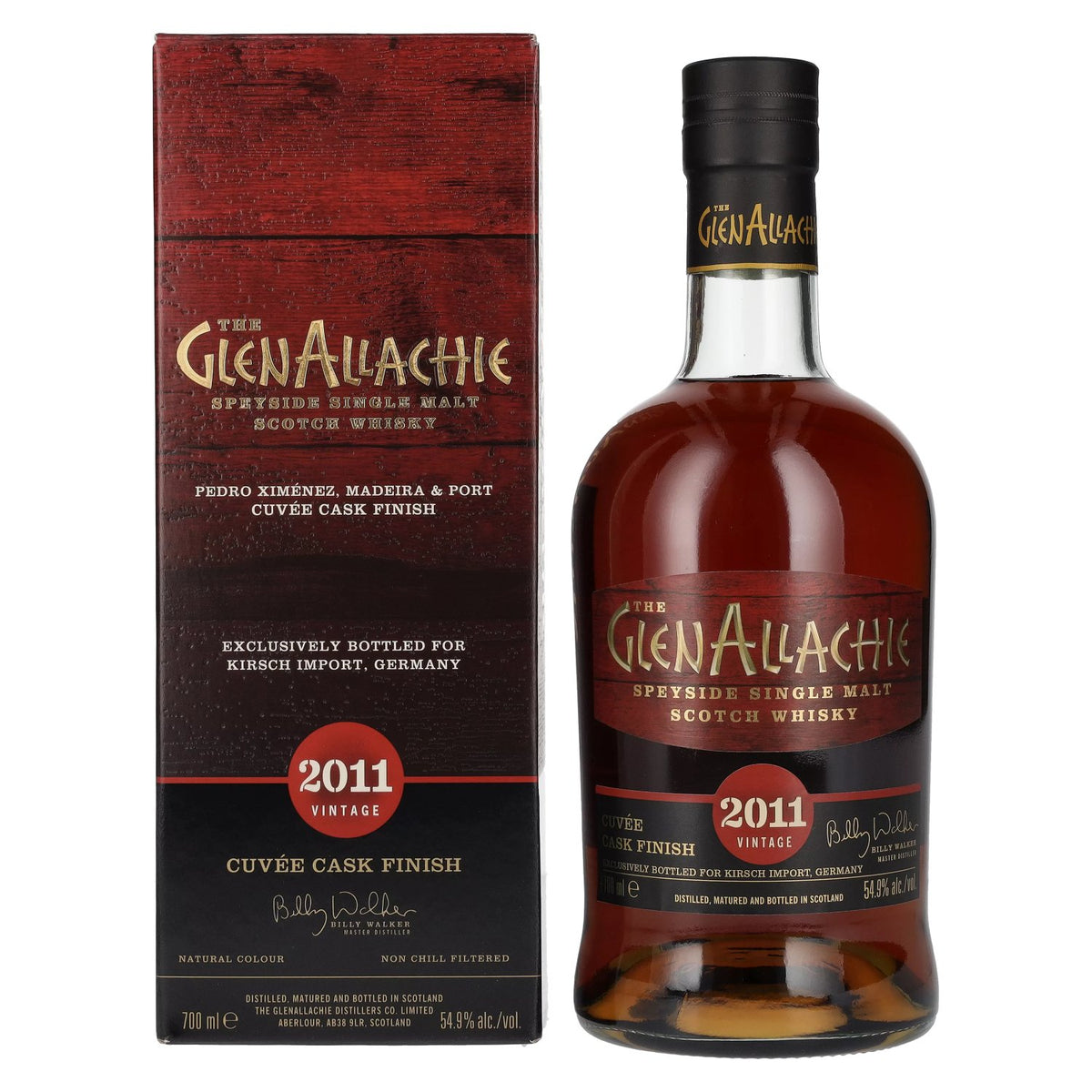 The GlenAllachie CUVÉE CASK FINISH Vintage 2011 54,9% vol. 0,7l en coffret cadeau