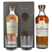 The Irishman THE HARVEST Single Malt Irish Whiskey 40% Vol. 0,7l in gift box with 2 glasses